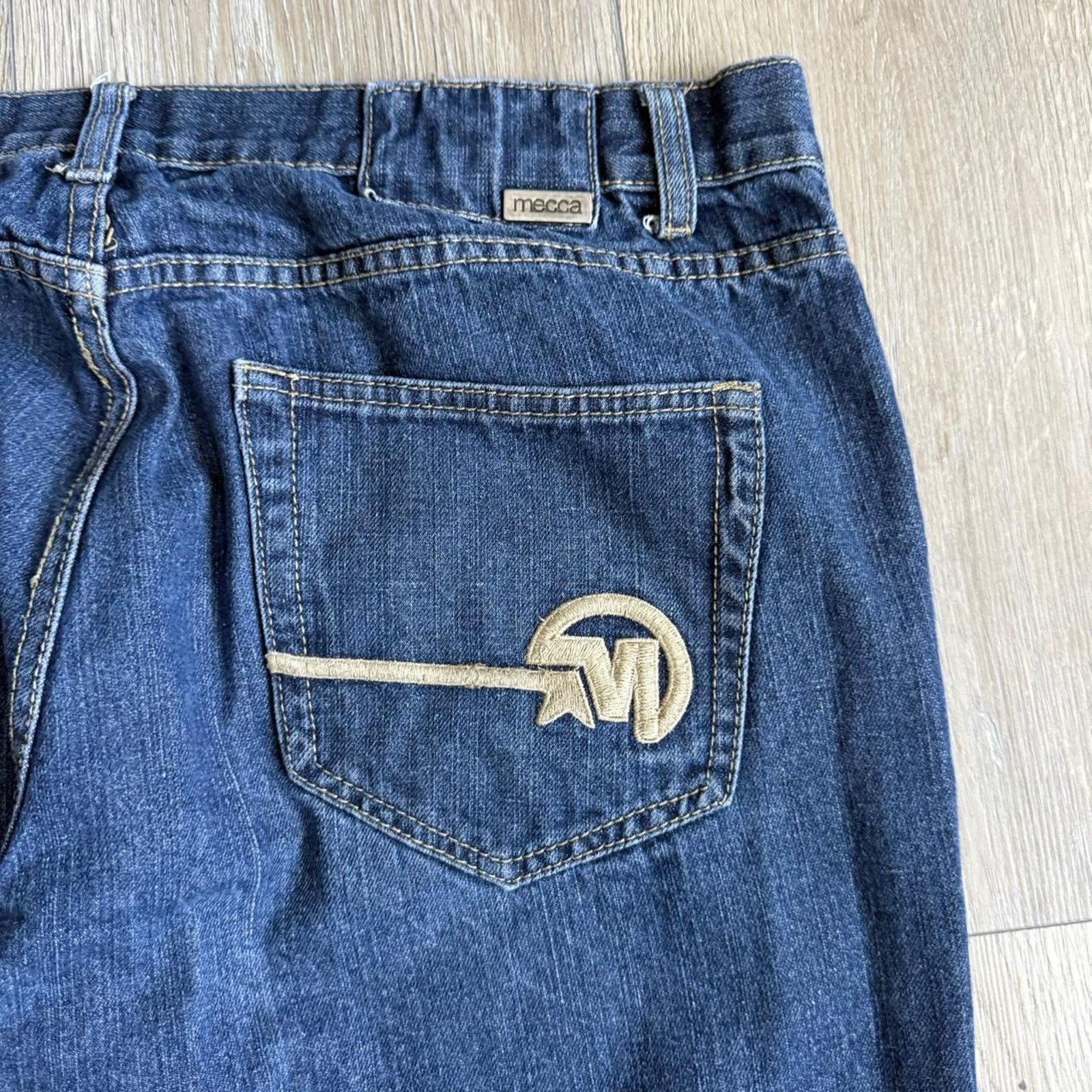 Other Vintage y2k mecca jeans faded denim Size US 39 - 3 Thumbnail