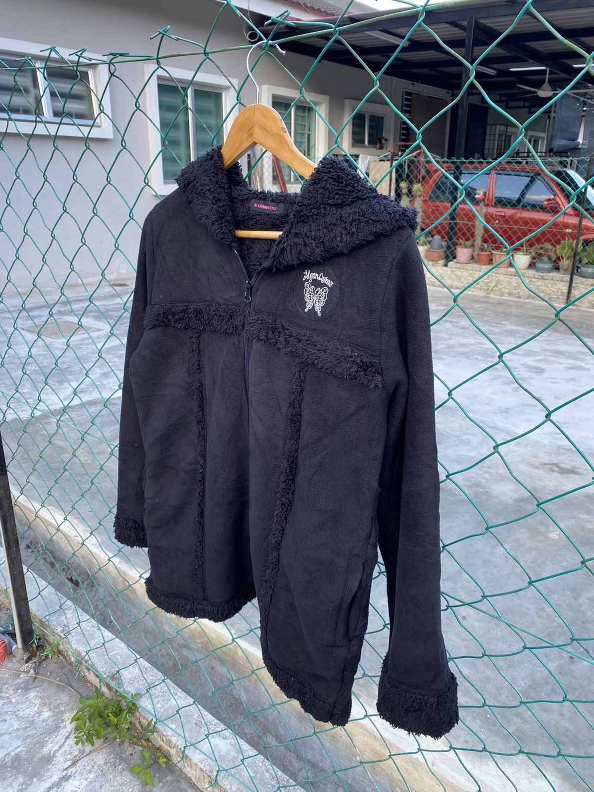 14th Addiction × Japanese Brand Vintage algonquins punk style fleece jacket Size M / US 6-8 / IT 42-44 - 4 Thumbnail