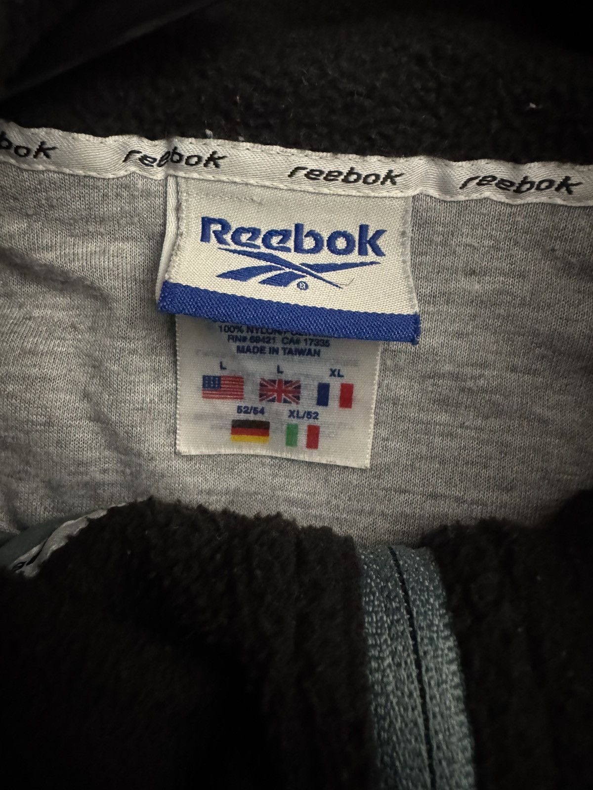 Reebok Reebok windbreaker Size US L / EU 52-54 / 3 - 4 Thumbnail