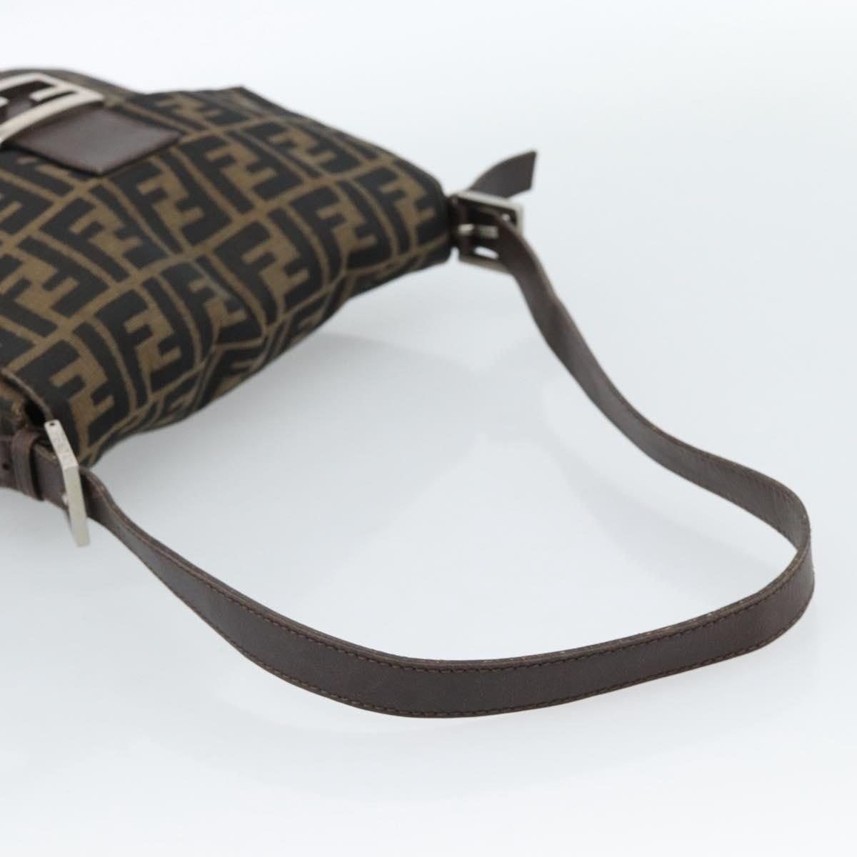 Fendi Fendi Zucca Mamma Baguette Shoulder Bag Black Size ONE SIZE - 8 Thumbnail