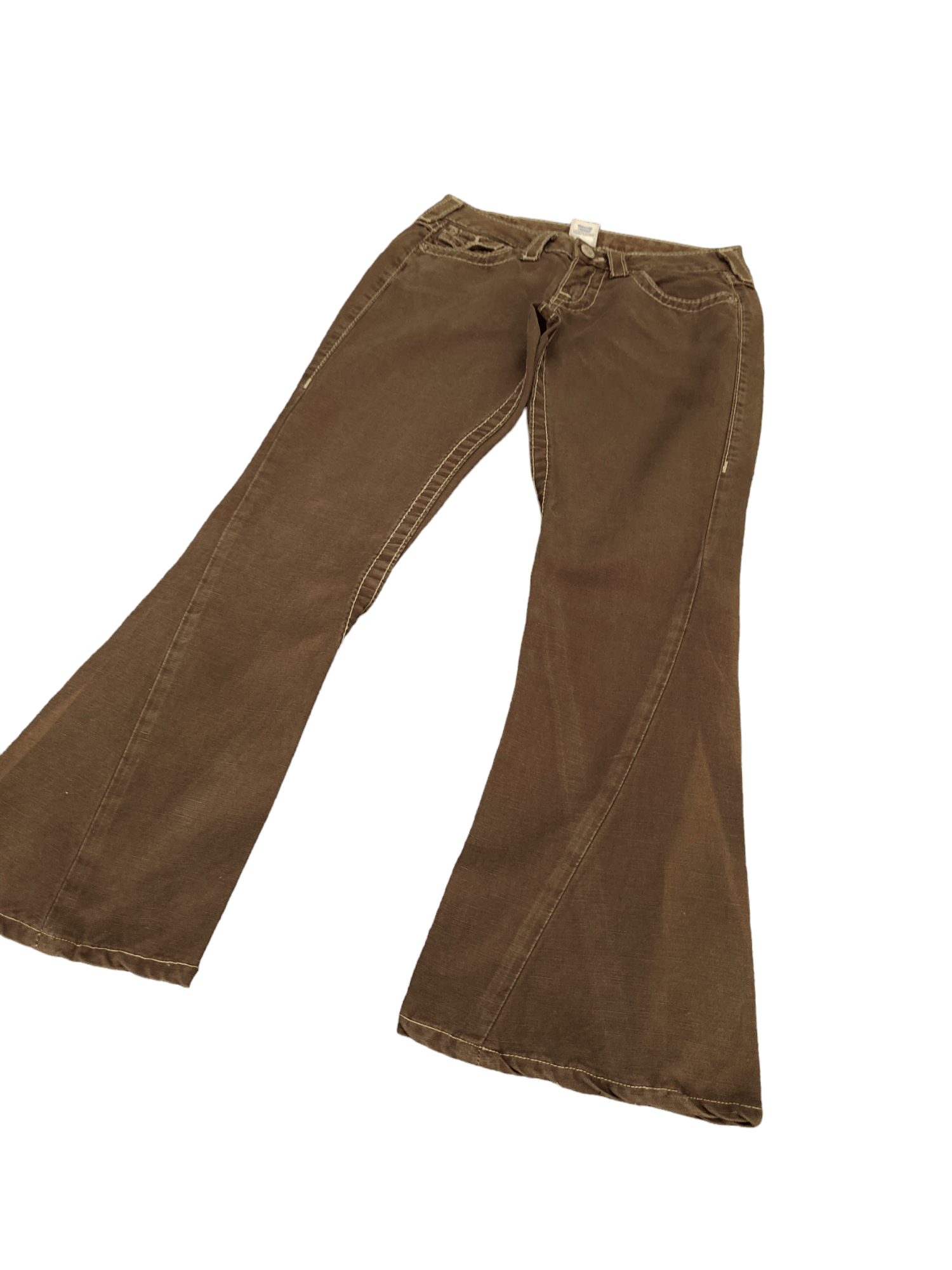 True Religion Flare Jeans True Religion Denim Bootcut Y2k Streetwear Size 26" / US 2 / IT 38 - 1 Thumbnail