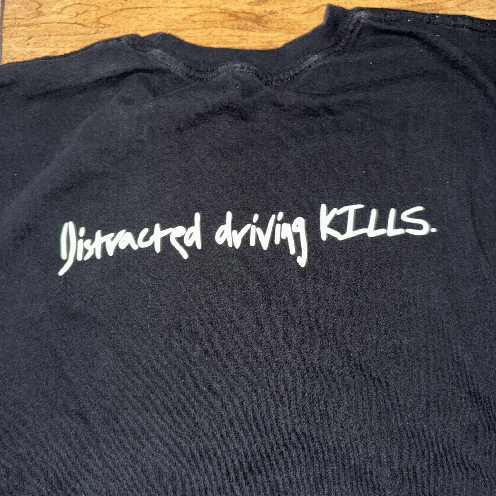 Band Tees × Japanese Brand Vintage Y2K Drinking And Driving T-Shirt Black XL 22.5x28 Size US XL / EU 56 / 4 - 4 Thumbnail