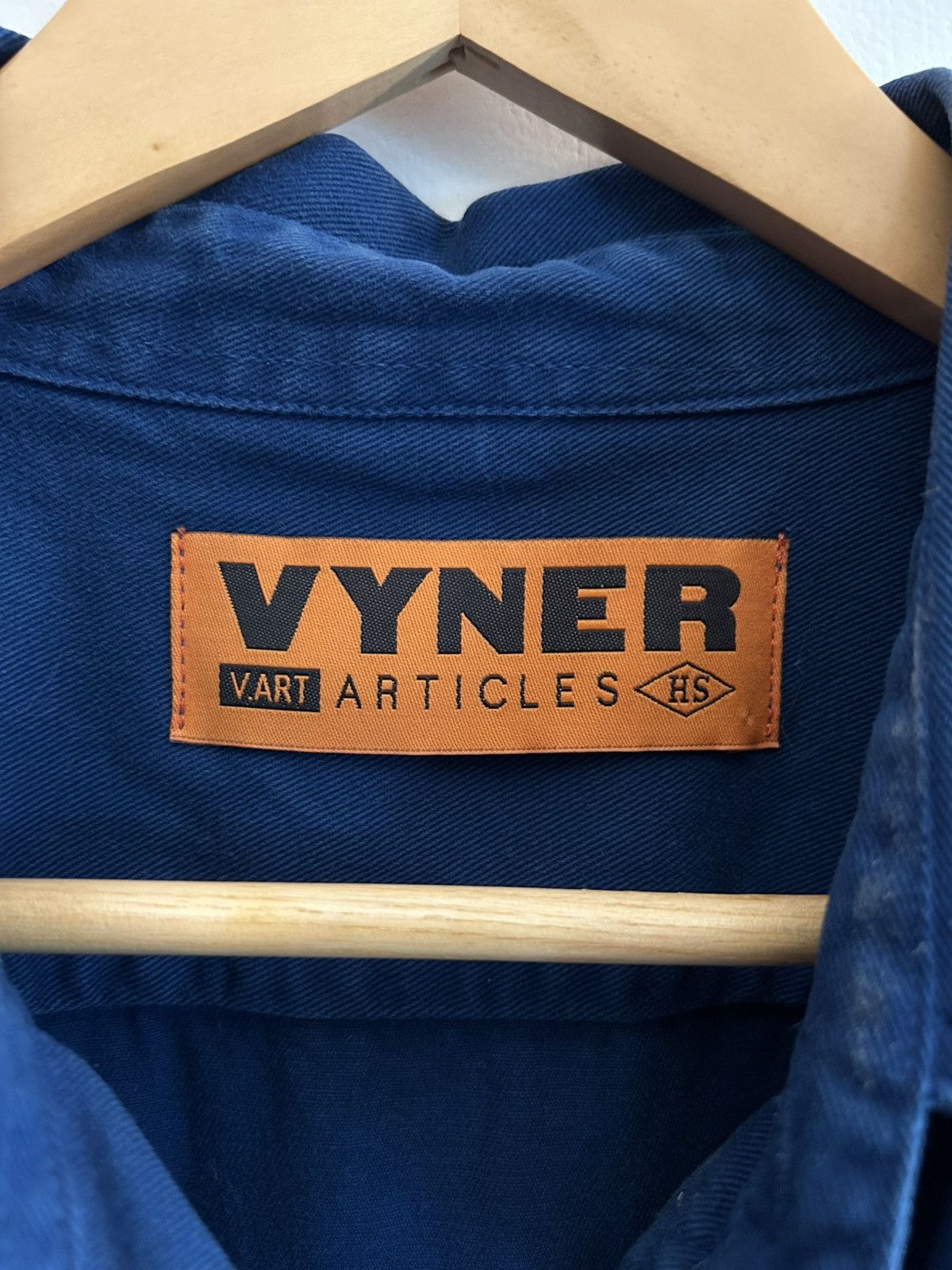 Vyner Articles Vyner Articles blue denim work shirt Size US S / EU 44-46 / 1 - 3 Thumbnail