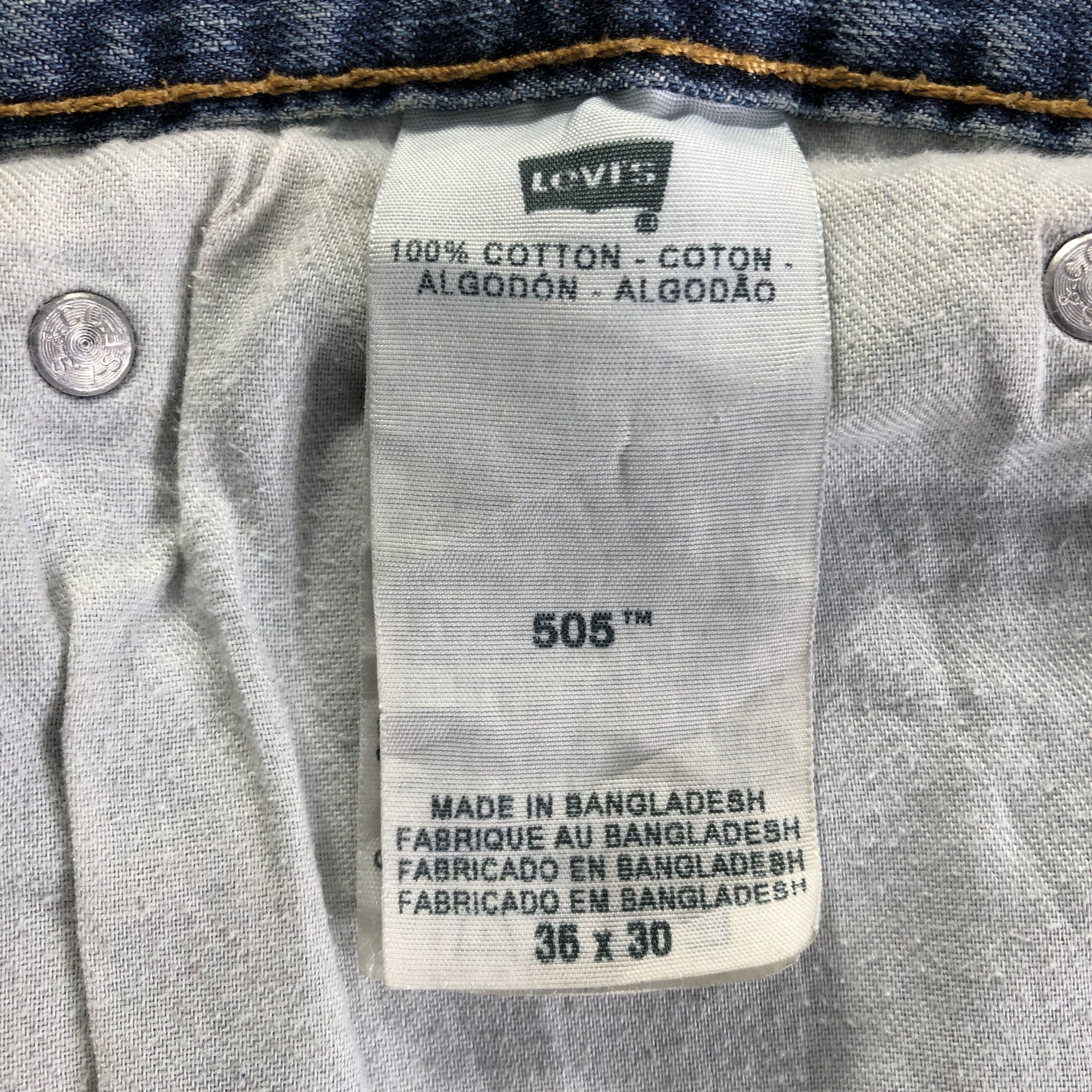 Levi's Vintage Levis 505 Jeans-J3392 Size US 38 / EU 54 - 10 Thumbnail