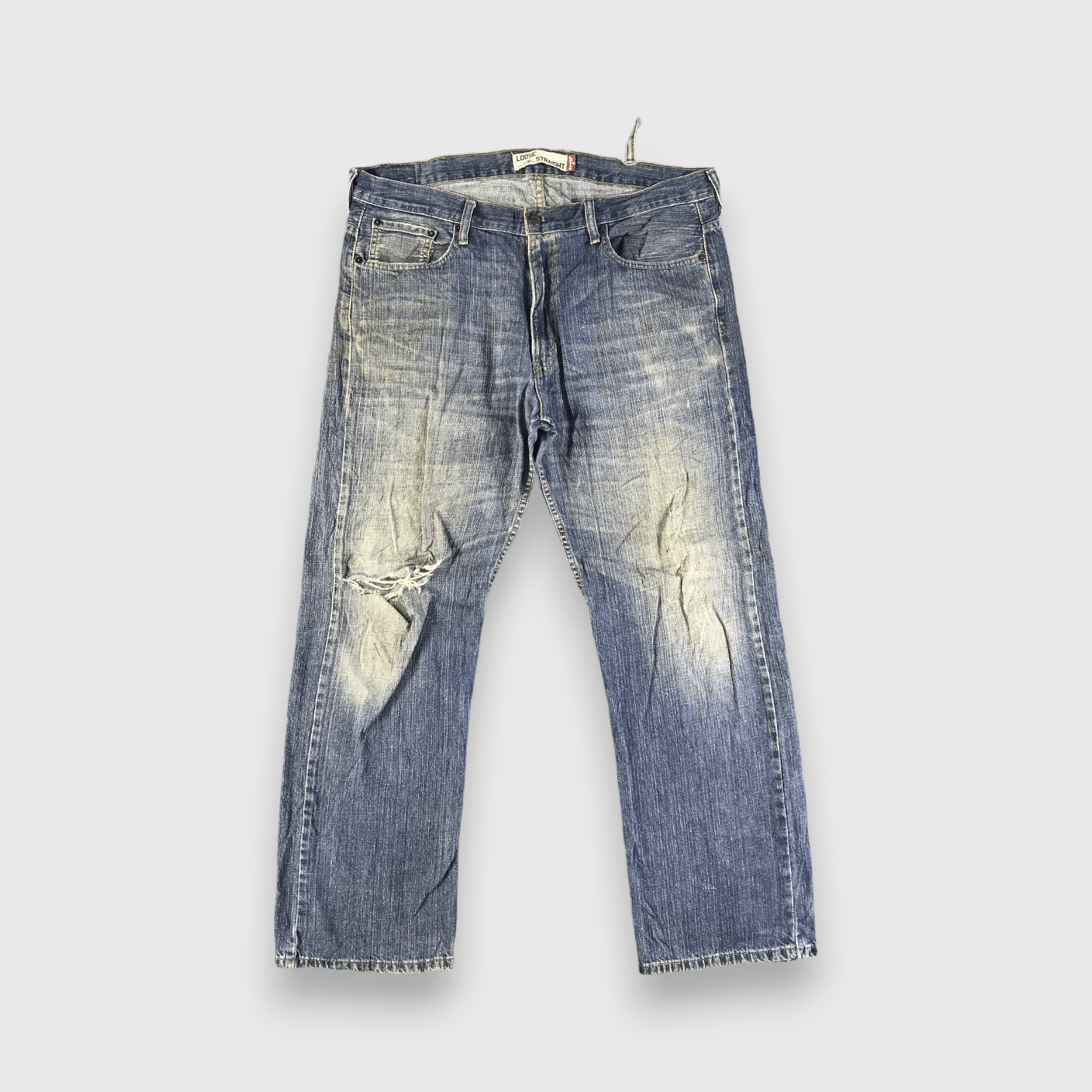 Levi's Vintage Blue Wash Levis 569 Jeans-J3122 Size US 42 / EU 58 - 1 Thumbnail