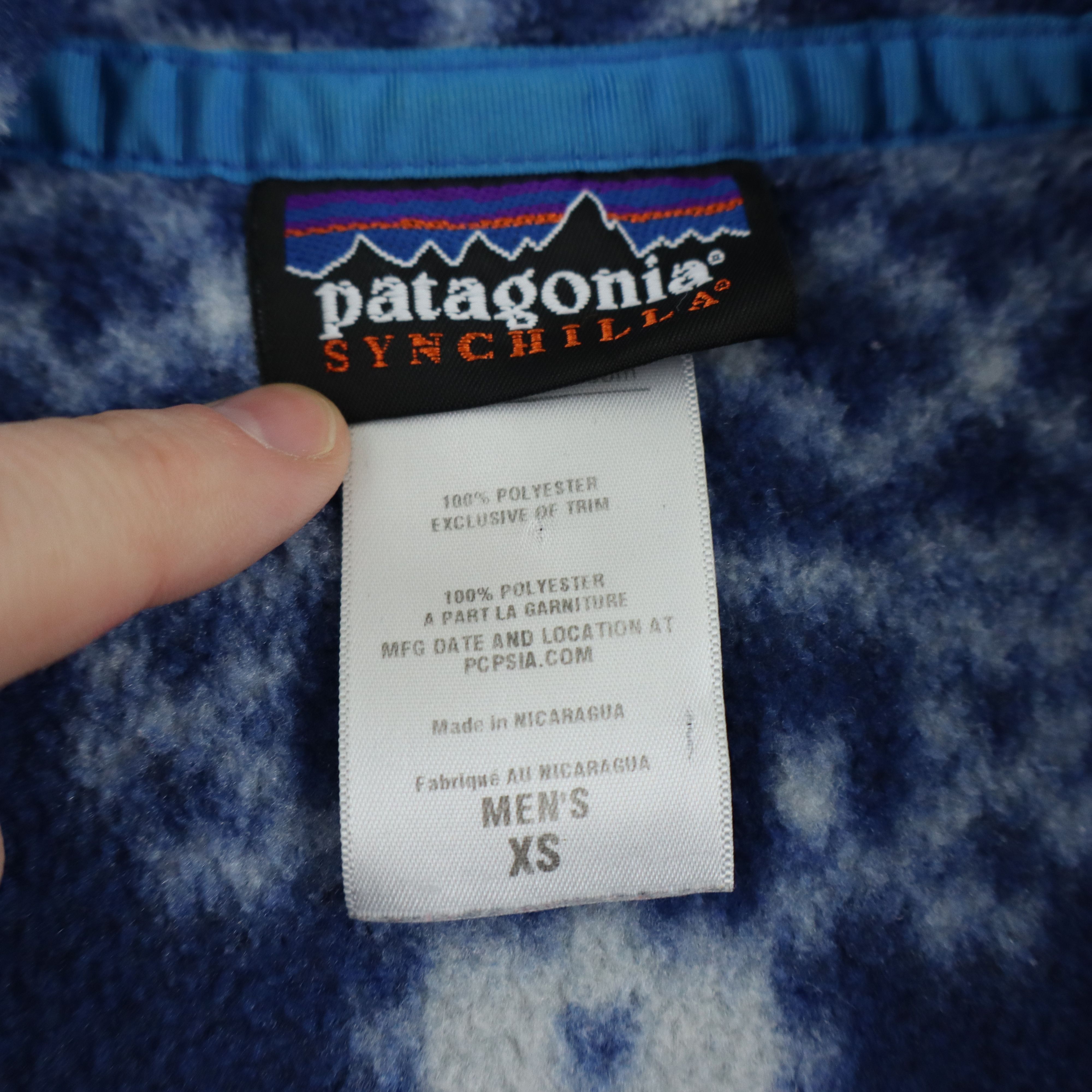 Arc'teryx × Patagonia × Supreme Vintage Patagonia Fischer Drake Aztec Fleece Jacket Mens XS Size US XS / EU 42 / 0 - 7 Thumbnail