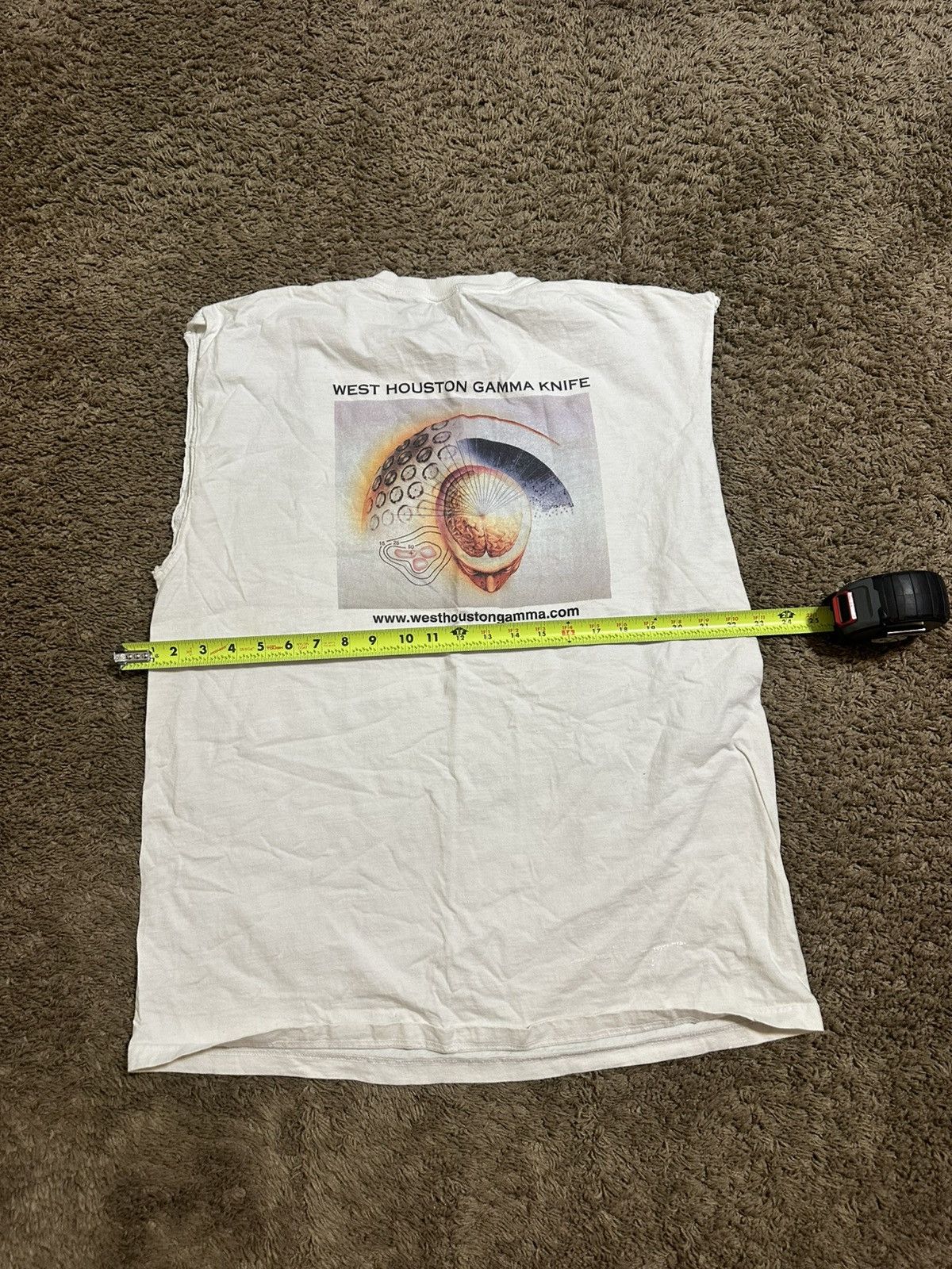 NCAA Vintage West Houston Gamma knife shirt 00s size xl Size US XL / EU 56 / 4 - 3 Thumbnail