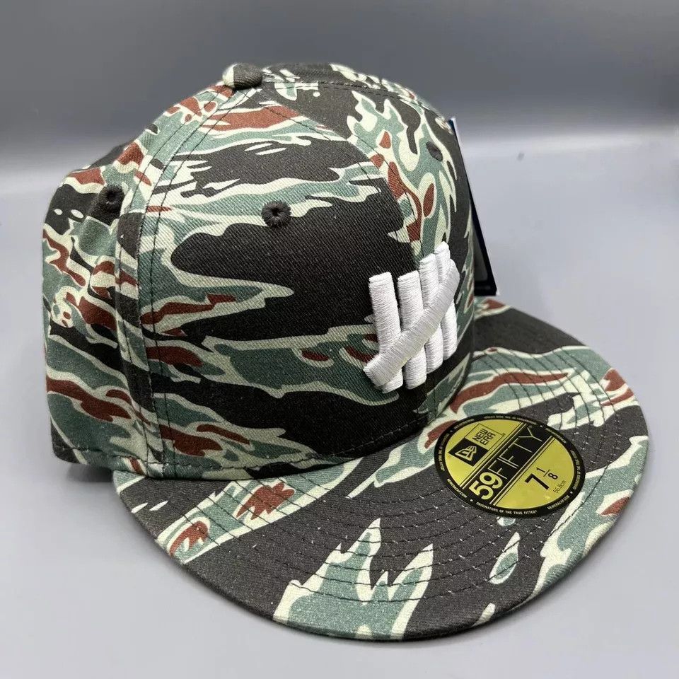 New Era Undefeated Hat Men 7 1/8 Camo 59Fifty New Era Fitted Cap New Size ONE SIZE - 3 Thumbnail