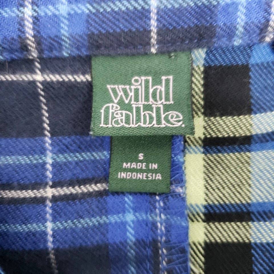 Other Wild Fable Flannel Oversized Boyfriend Shirt Spliced Plaid S Size S / US 4 / IT 40 - 10 Thumbnail