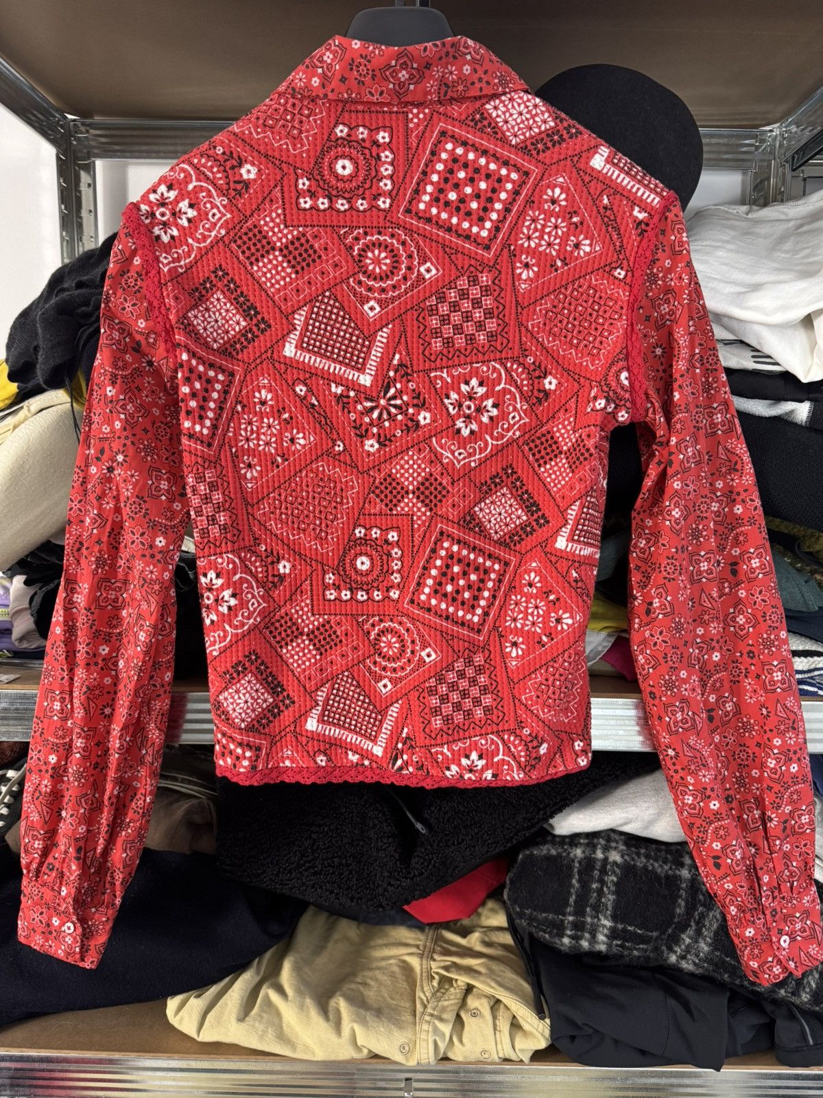 ERL Erl wmns bandana top long sleeve Size L / US 10 / IT 46 - 5 Thumbnail