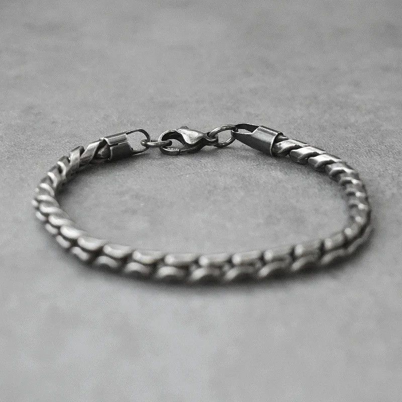 Other Vintage Twist Link Chain Bracelet Size ONE SIZE - 4 Thumbnail