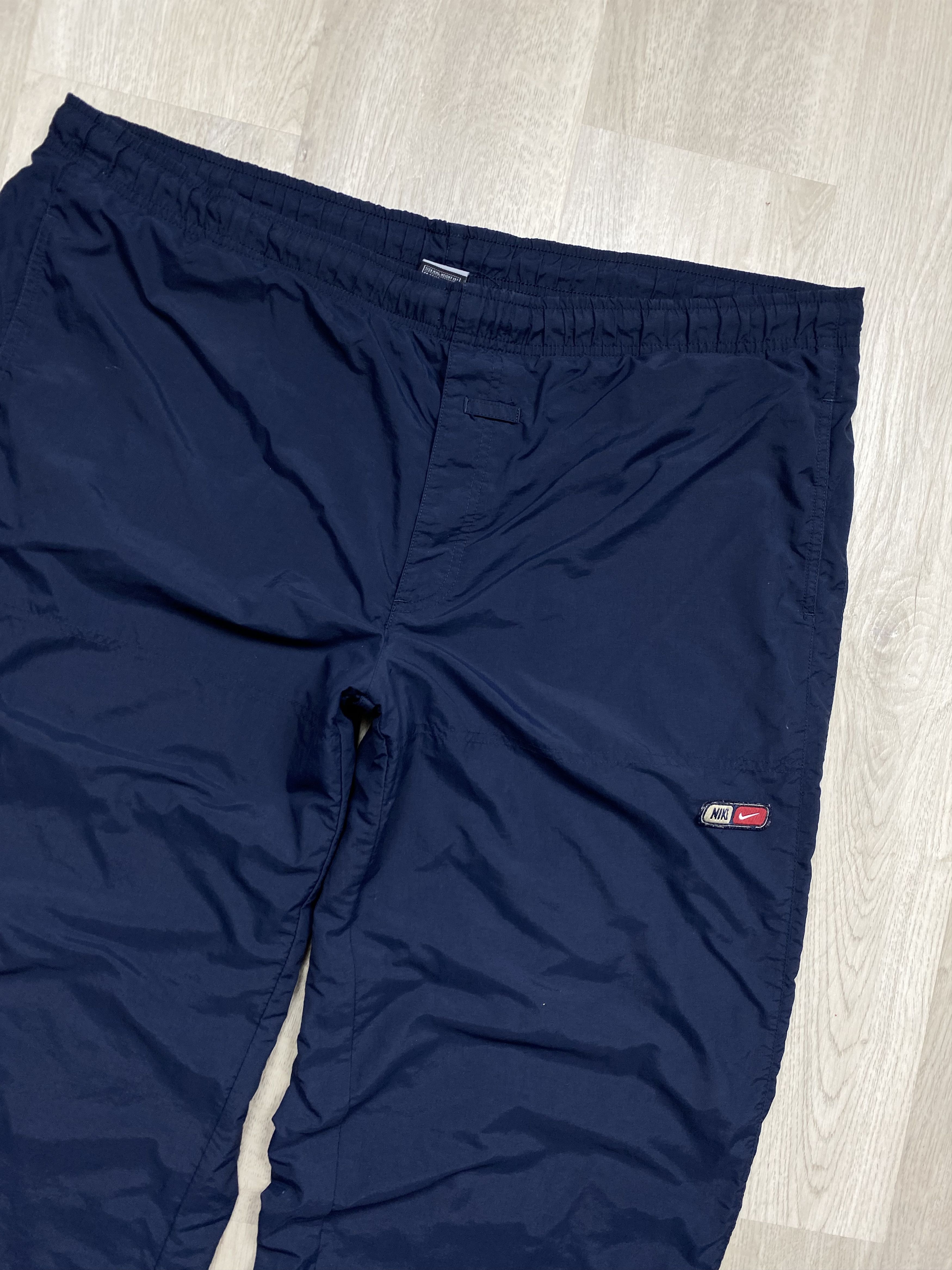 Nike Nike Vintage Mens Nylon Pants Drill Y2K Size US 38 / EU 54 - 2 Thumbnail