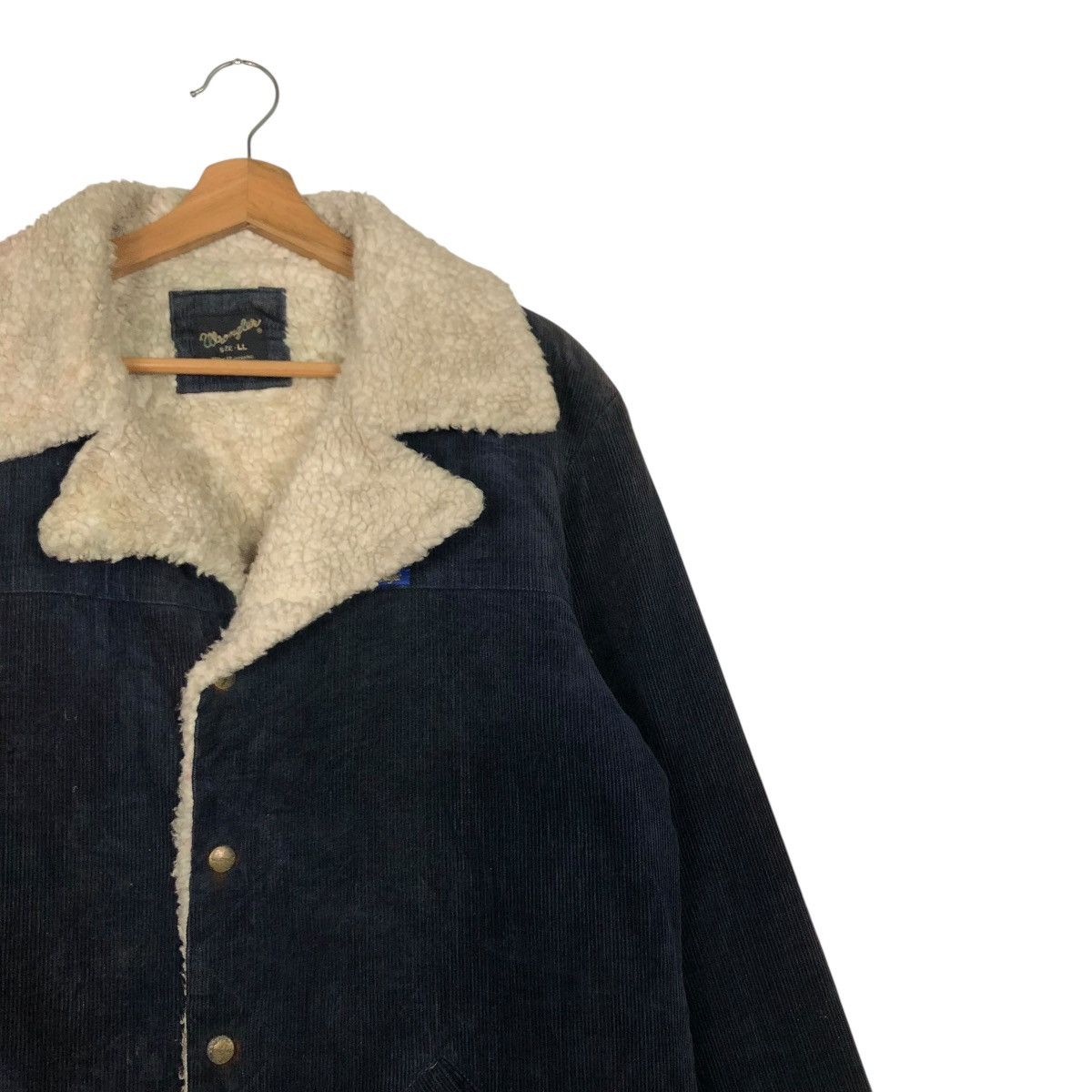 Wrangler 🔥VINTAGE CHORE CORDUROY JACKET WRANGLER BLANKET SHERPA Size US L / EU 52-54 / 3 - 8 Thumbnail