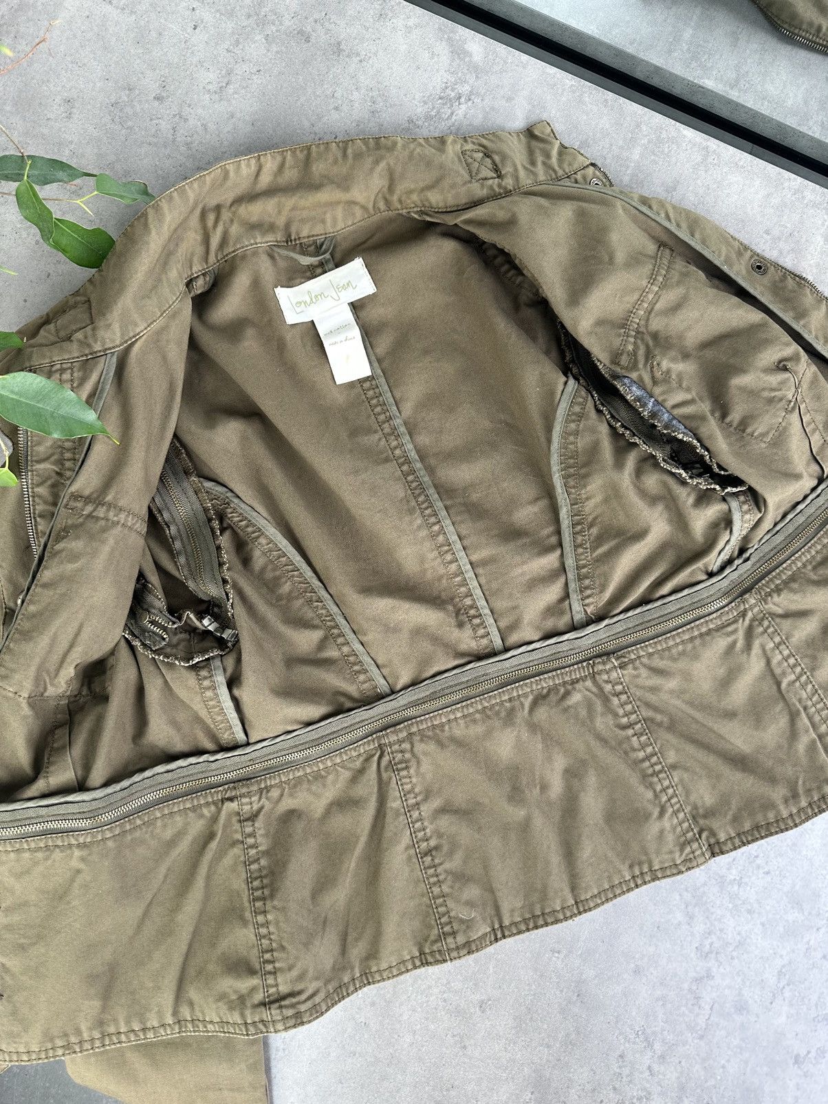 Japanese Brand Vintage Jacket With Zippers Size S / US 4 / IT 40 - 10 Thumbnail