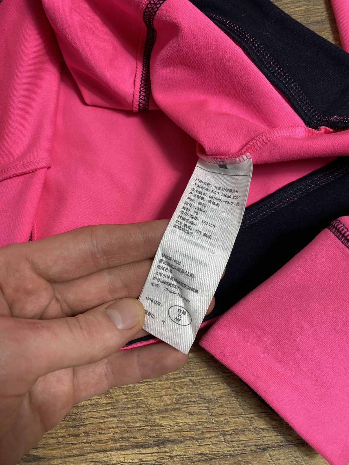 Hollister Hollister California Neon Pink 1/4 Zip Pullover Activewear Size XS / US 0-2 / IT 36-38 - 5 Thumbnail