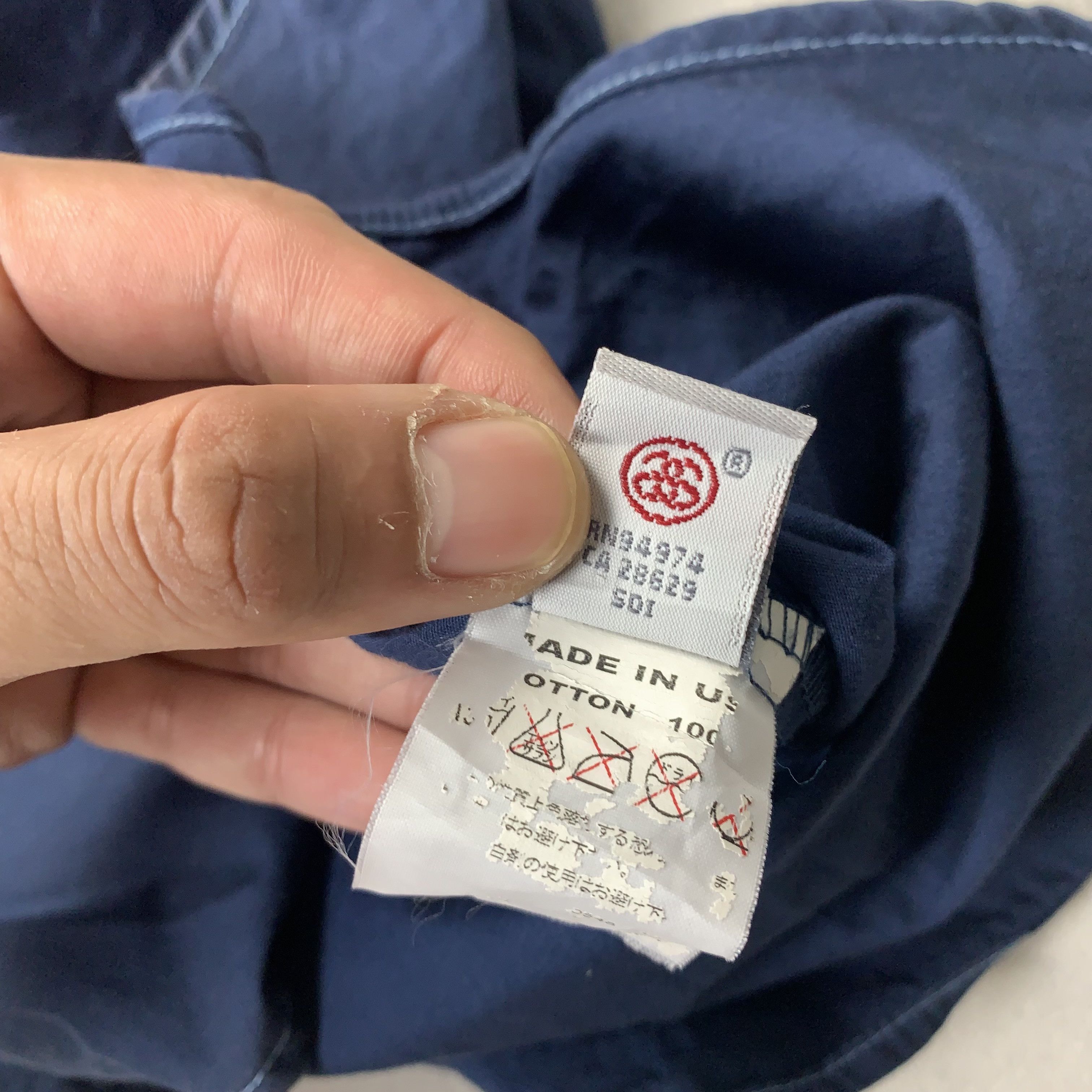 Stussy Stussy Navy Shirt Size US M / EU 48-50 / 2 - 5 Thumbnail