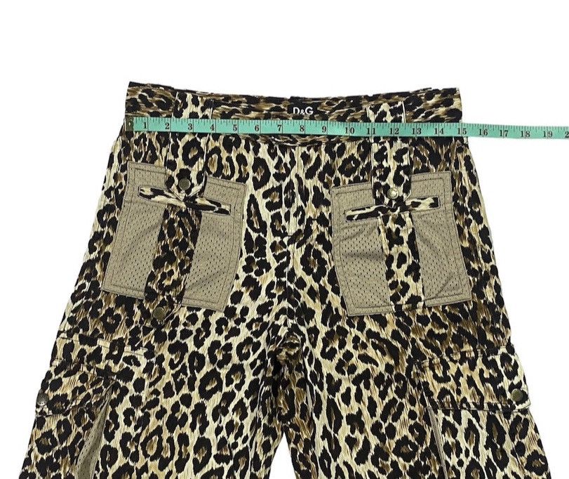 Designer × Dolce & Gabbana Dolce & Gabbana Cargo-Style Joggers Pants With Leopard Pants Size US 30 / EU 46 - 4 Thumbnail