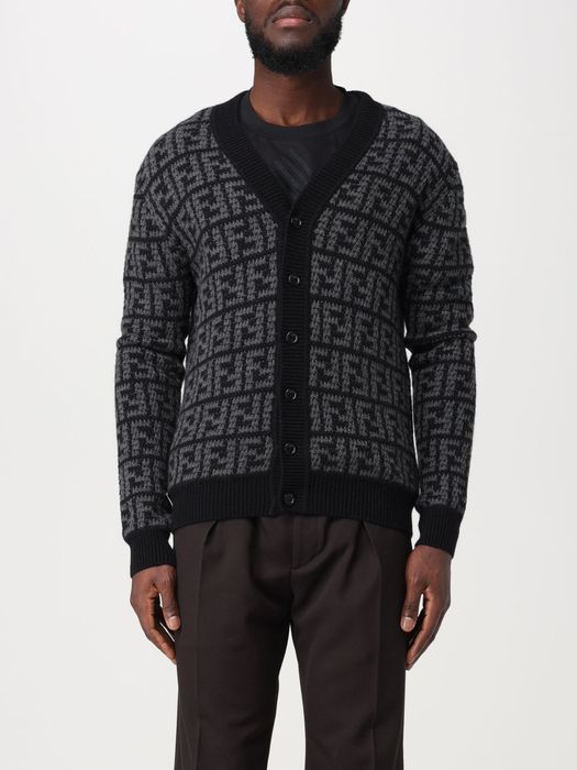 Fendi Fendi Cardigan Men Grey | Grailed