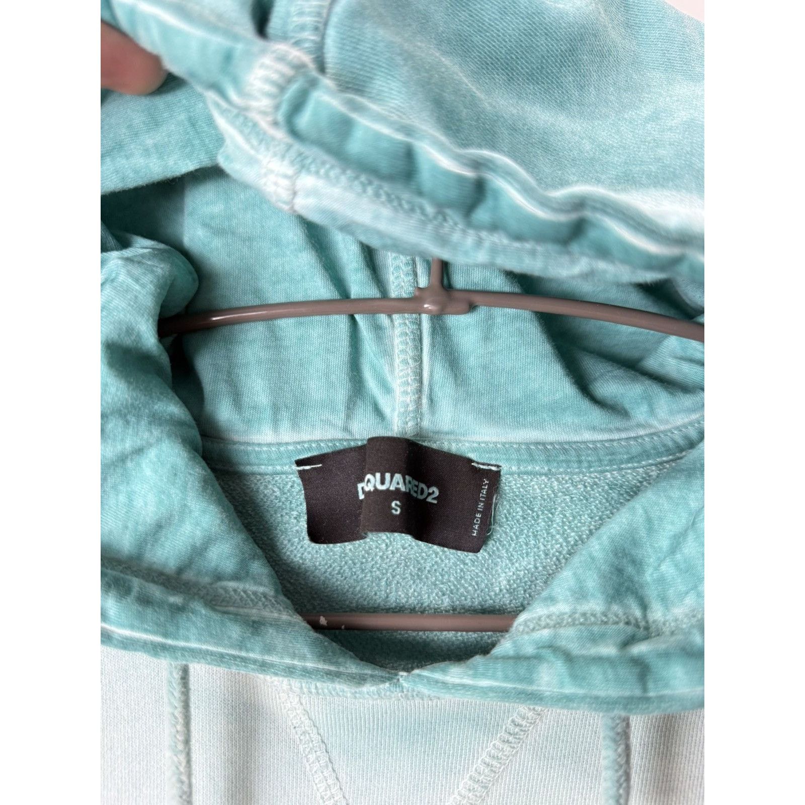 Dsquared2 💥Rare! Dsquared2 Gradient Hoodie Luxury Made In Italy Size US S / EU 44-46 / 1 - 5 Thumbnail