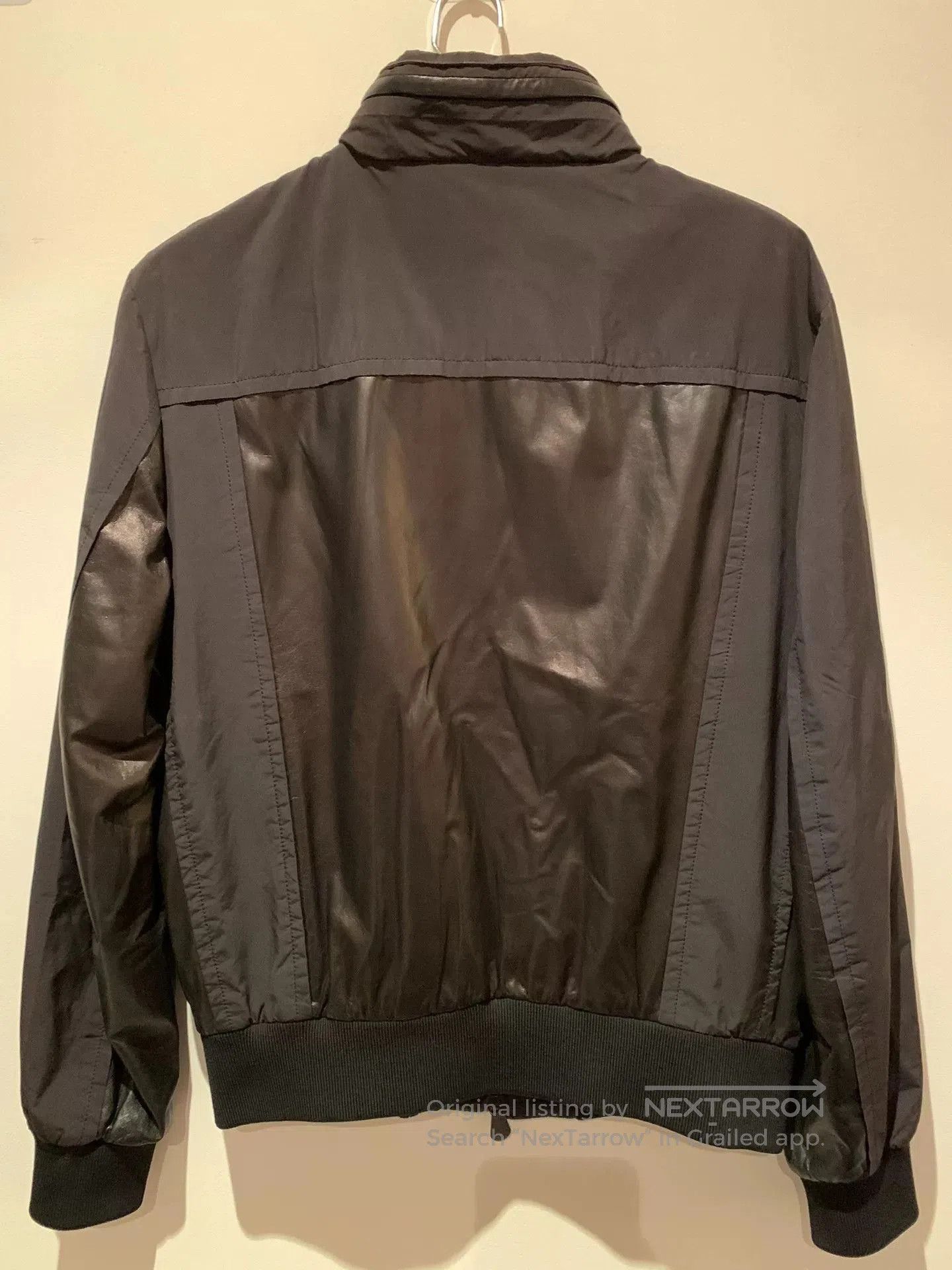 Bottega Veneta black leather patchwork jacket for men. Size US L / EU 52-54 / 3 - 2 Thumbnail
