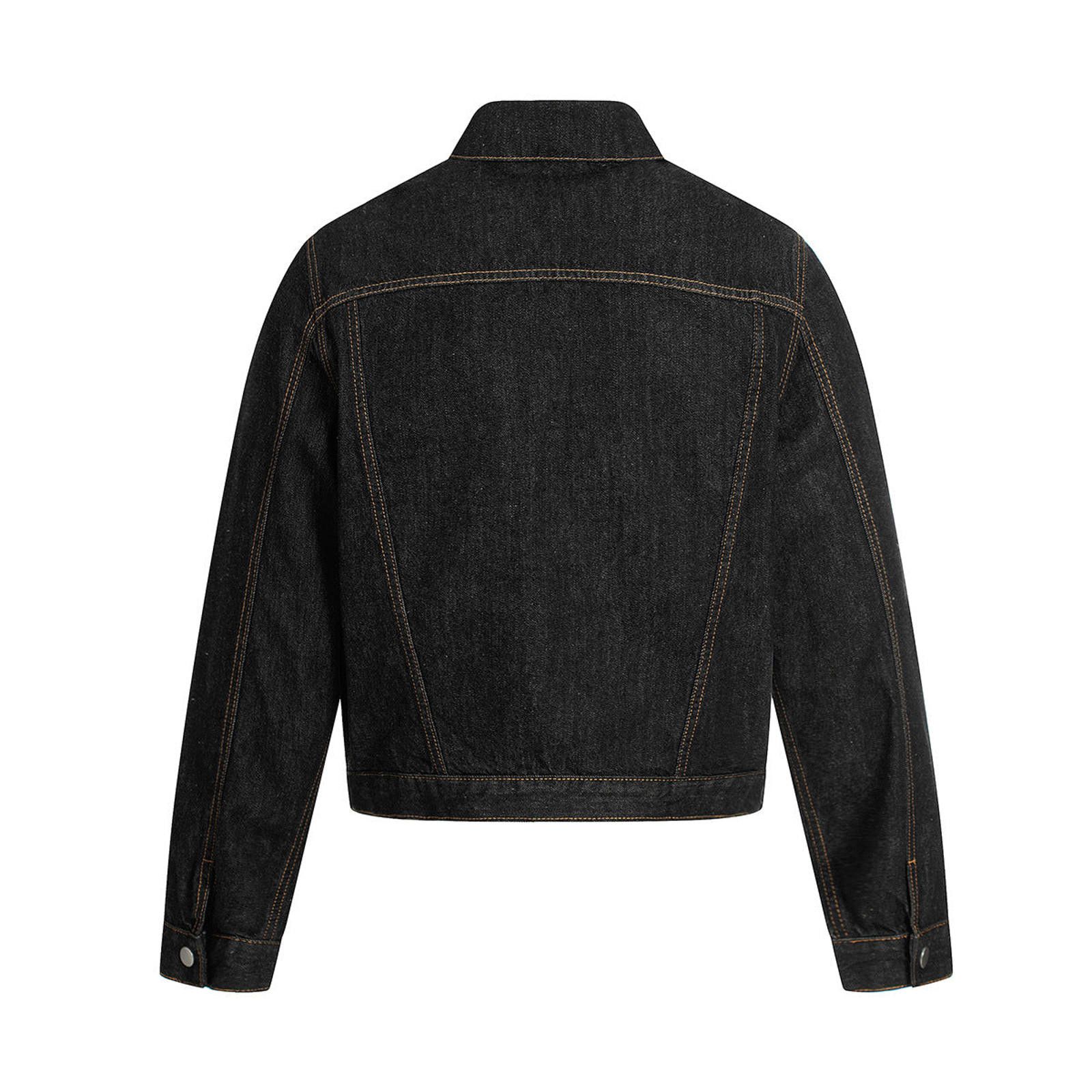 Other Short Washed Denim Workwear Jacket | Dark Rinse Size US L / EU 52-54 / 3 - 2 Thumbnail