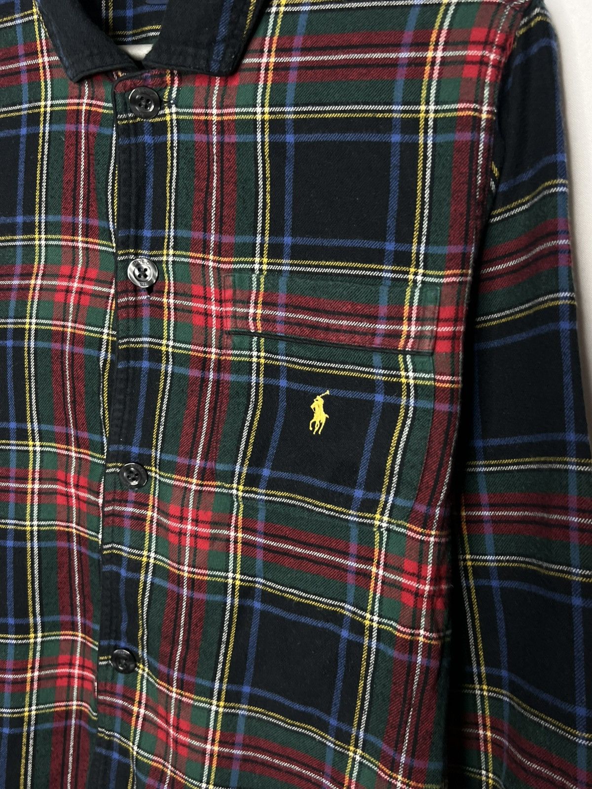 Polo Ralph Lauren Polo Ralph Lauren Plaid Long Sleeve Shirt Luxury Size US S / EU 44-46 / 1 - 3 Thumbnail