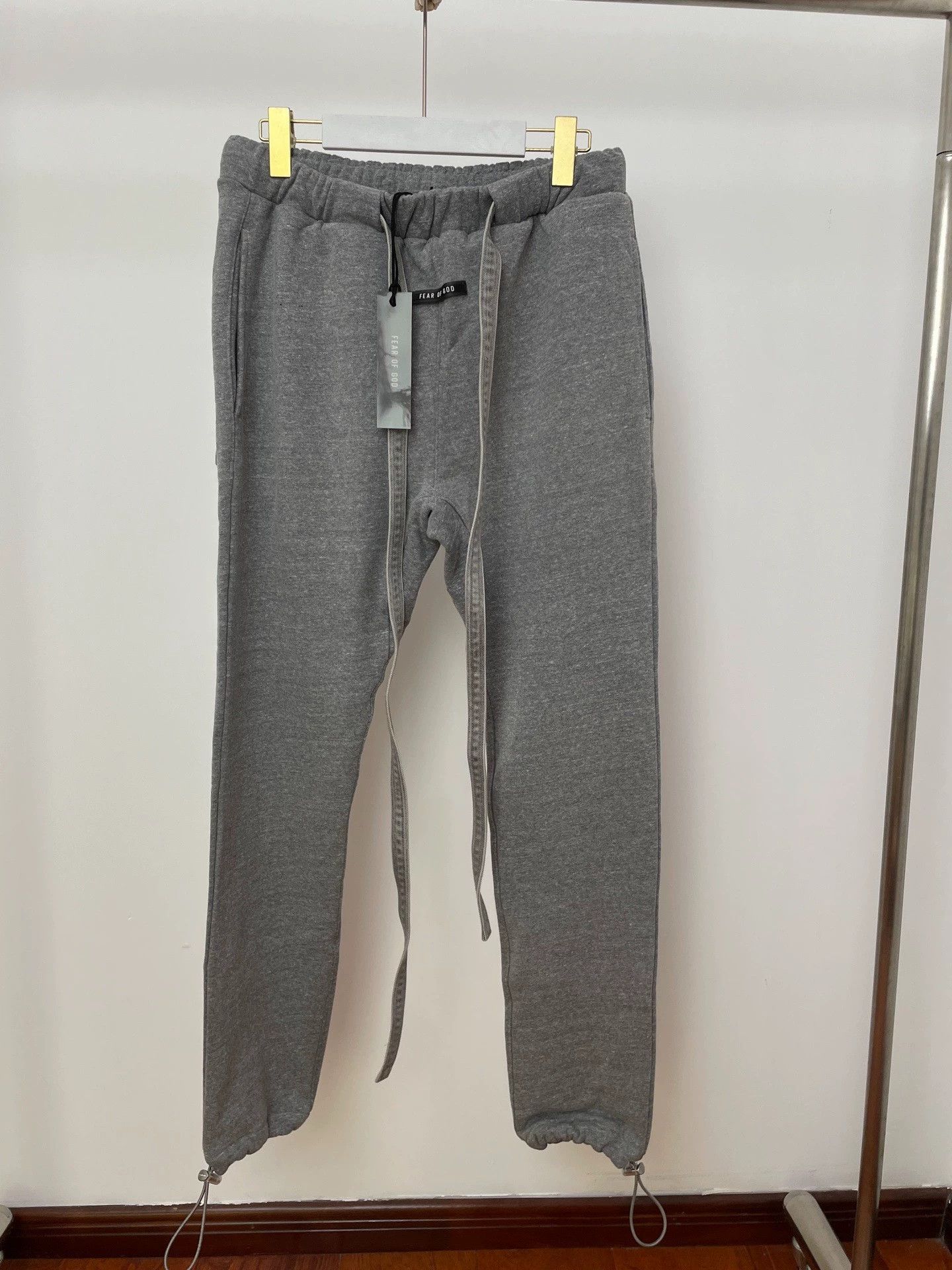 Fear of God Fear of God S6 Gray Sash Trousers S NWT Size US 29 - 1 Thumbnail