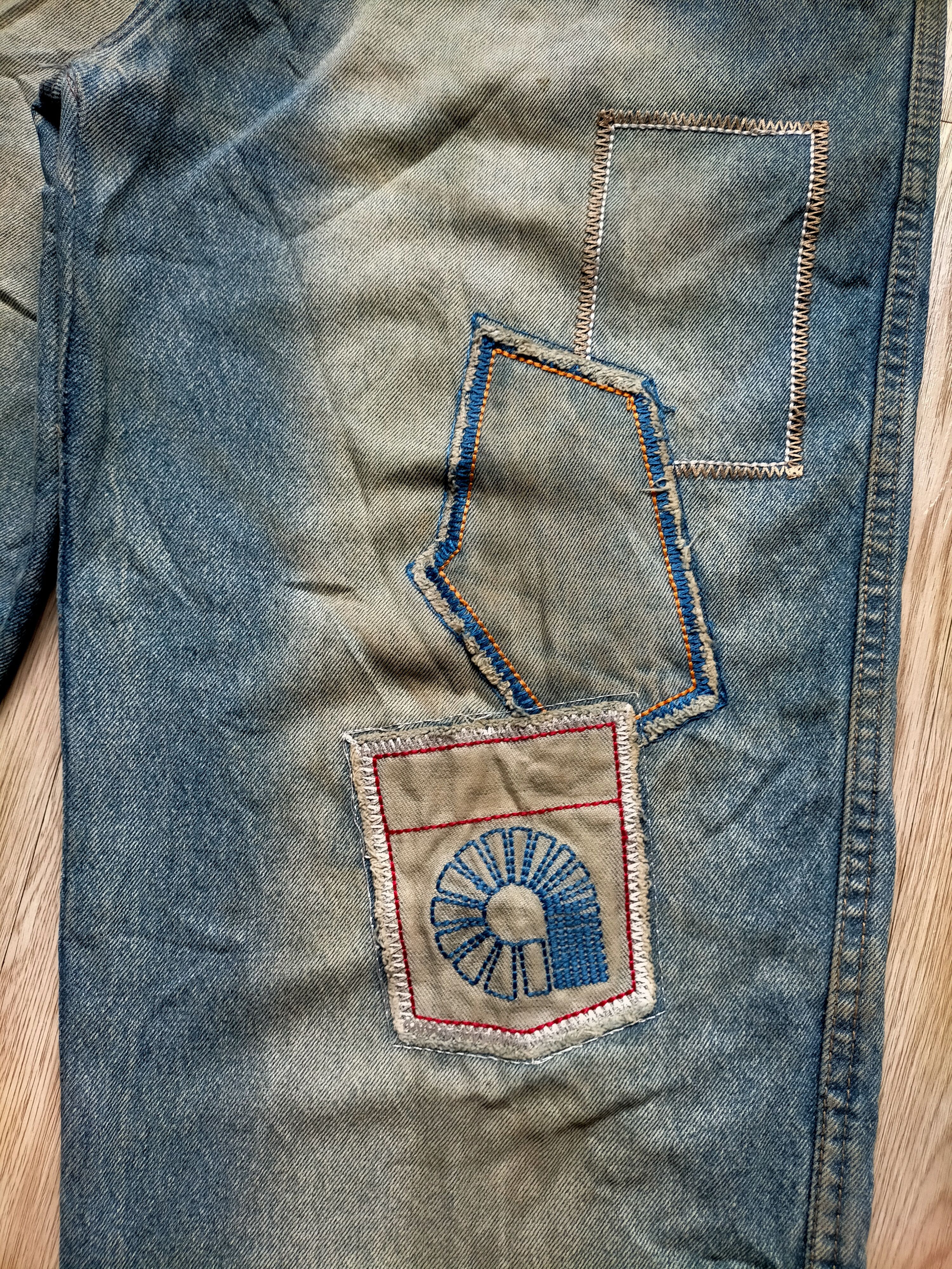 Akademiks Akademiks Baggy Patchwork blue Jeans Size US 36 / EU 52 - 8 Thumbnail