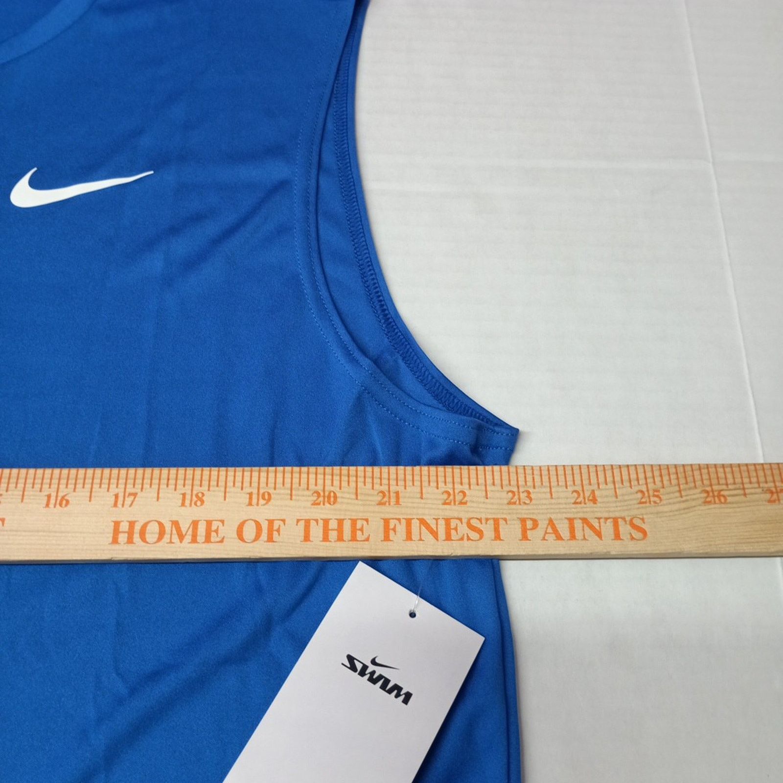 Nike Nike DRI-FIT Swim Sleeveless Top Blue Men’s Size XL XLarge Size US XL / EU 56 / 4 - 5 Thumbnail
