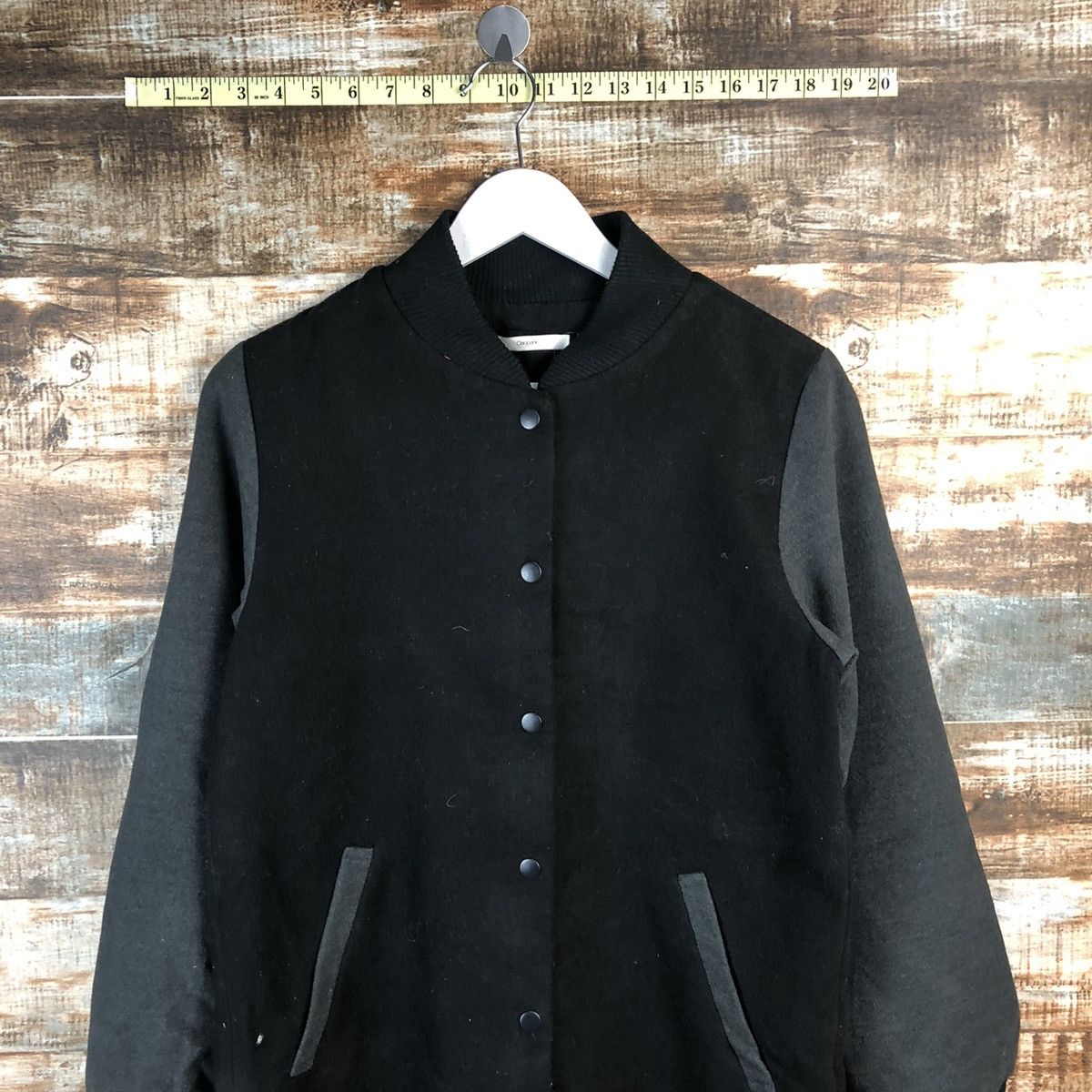 Ciaopanic Ciao Panic Black Long Bombers Jacket #A1307 Size S / US 4 / IT 40 - 5 Thumbnail