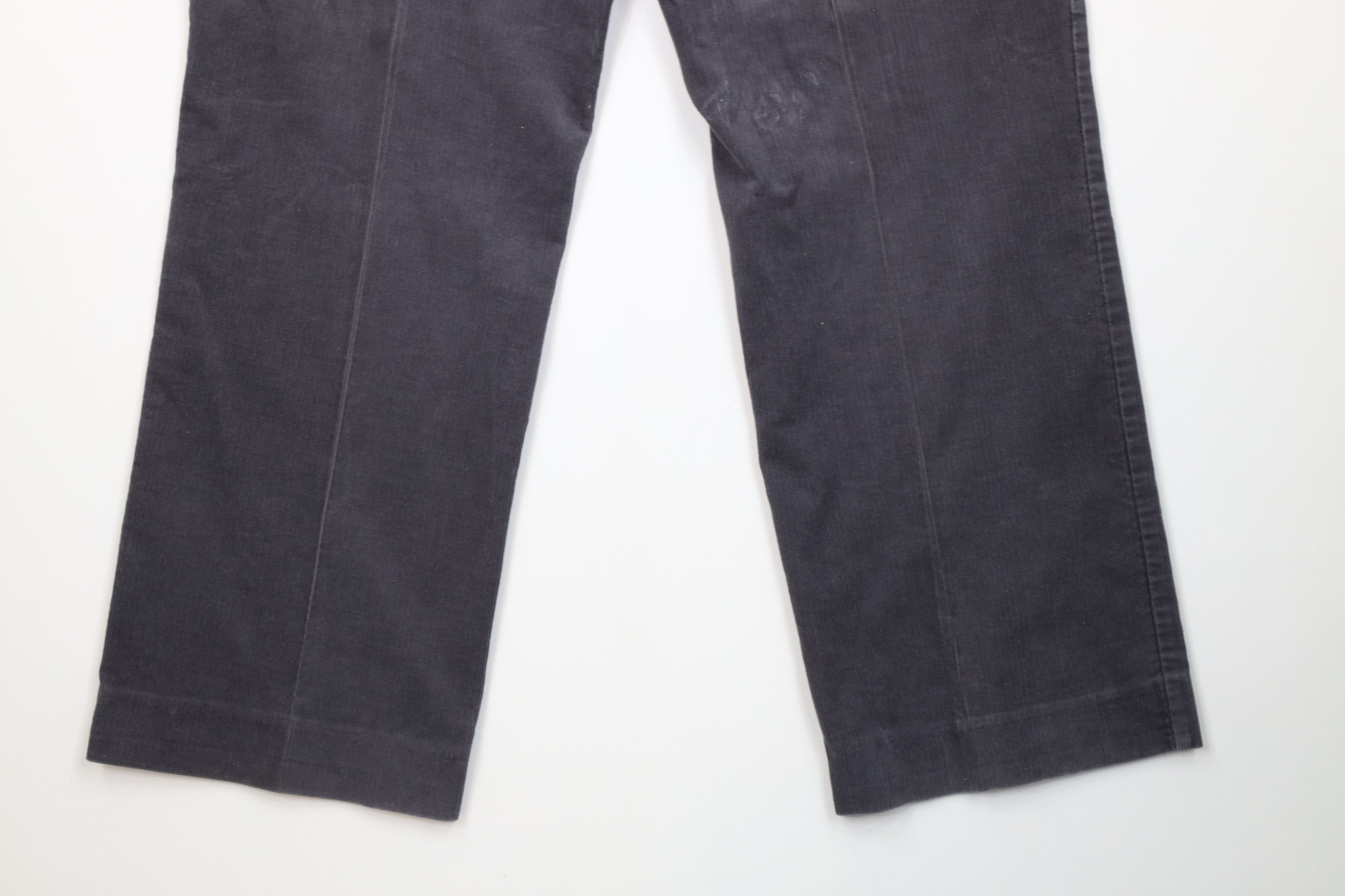 Big Mac Vintage 70s Big Mac Wide Leg Corduroy Chino Pants Steel USA Size US 38 / EU 54 - 13 Thumbnail