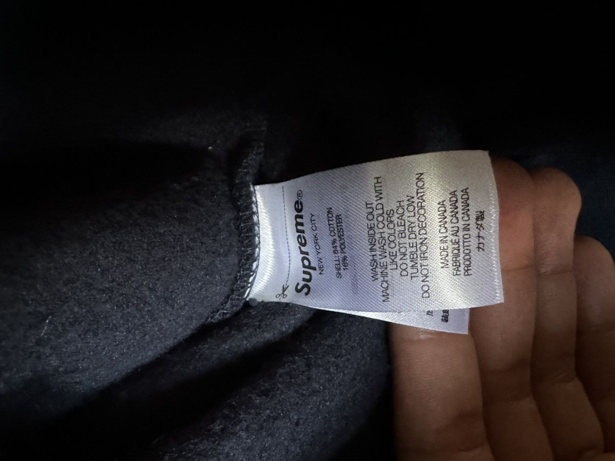 Supreme Supreme Bling Box Logo Hooded Sweatshirt Navy New Size US M / EU 48-50 / 2 - 8 Thumbnail