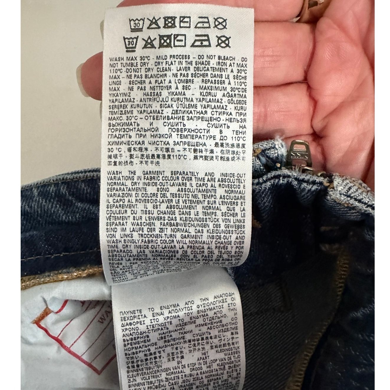 Diesel Rare Diesel Jeans Medium Wash Womens US 32 D Buckle Size 32" / US 10 / IT 46 - 14 Thumbnail