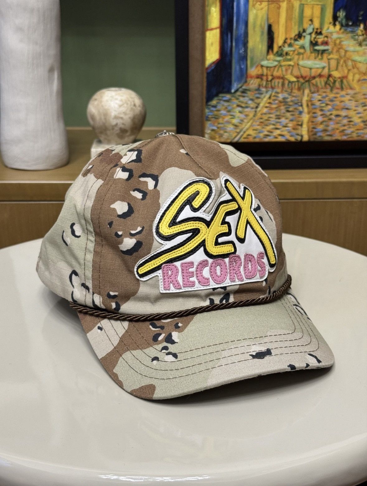 Chrome Hearts Chrome Hearts Matty Boy Sex Records 5 Panel Hat Camo