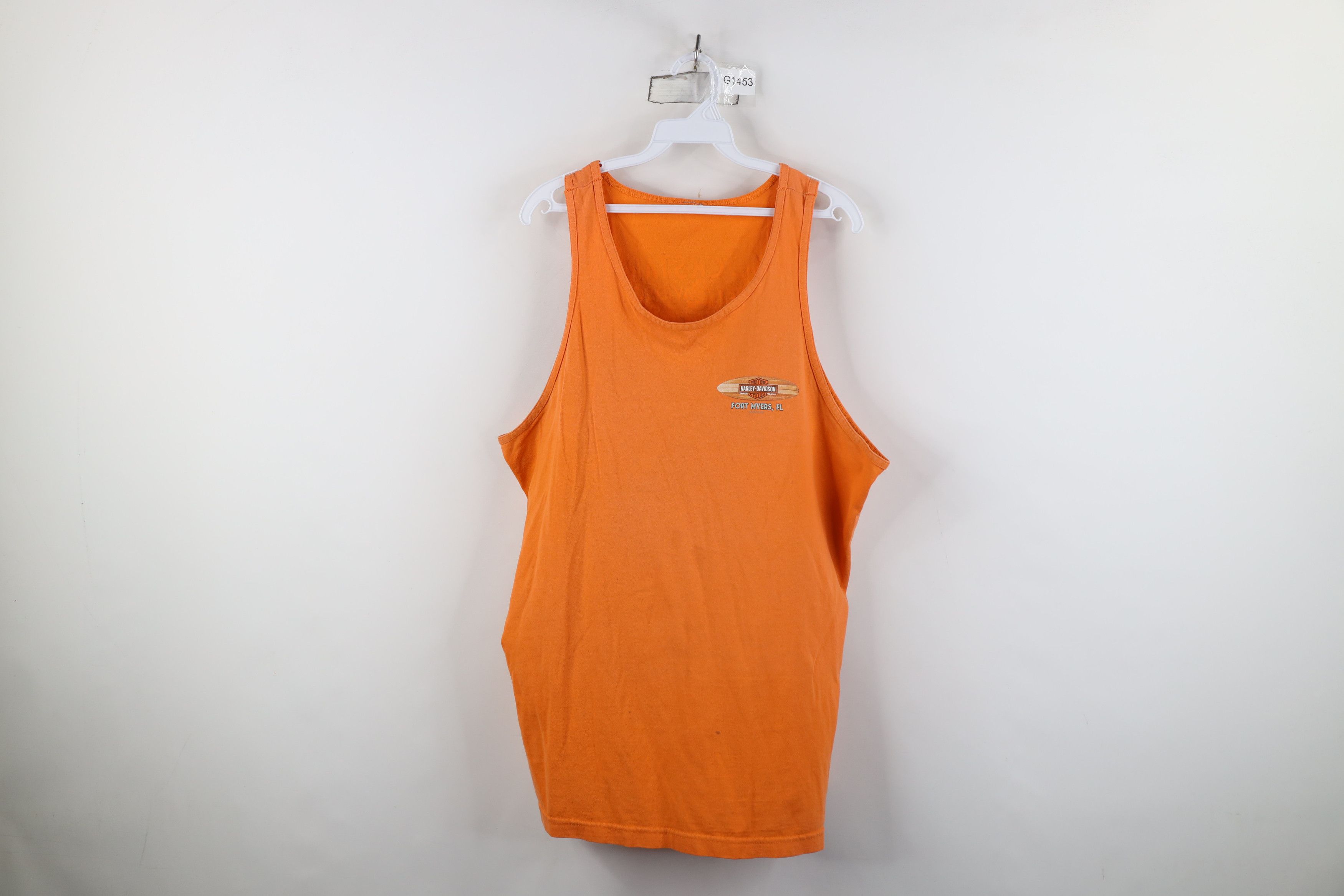 Harley Davidson Harley Davidson Spell Out Surfboard Tank Top T-Shirt Size US XXL / EU 58 / 5 - 1 Thumbnail