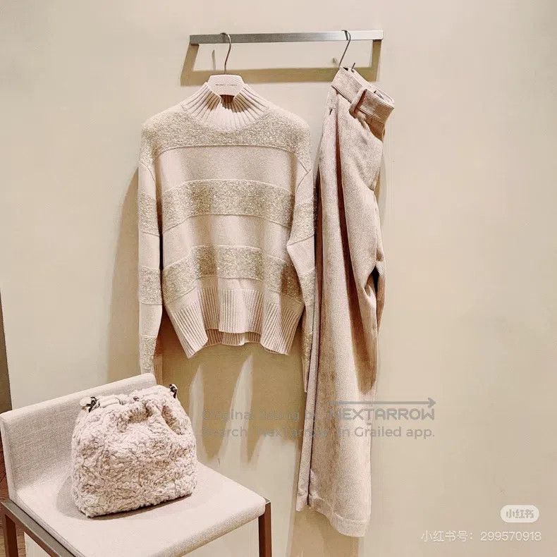 Brunello Cucinelli Brunello Cucinelli Sequin Sweater Size M / US 6-8 / IT 42-44 - 7 Thumbnail