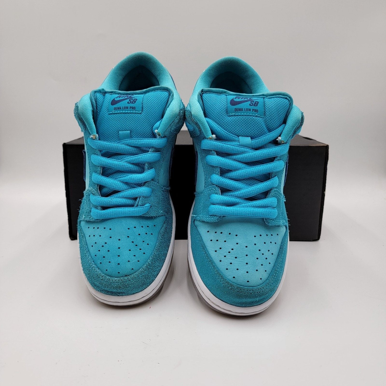Nike Nike Men's SB Dunk Low 'Blue Fury' Sz 8 BQ6817-400 (415) Size US 8 / EU 41 - 3 Thumbnail