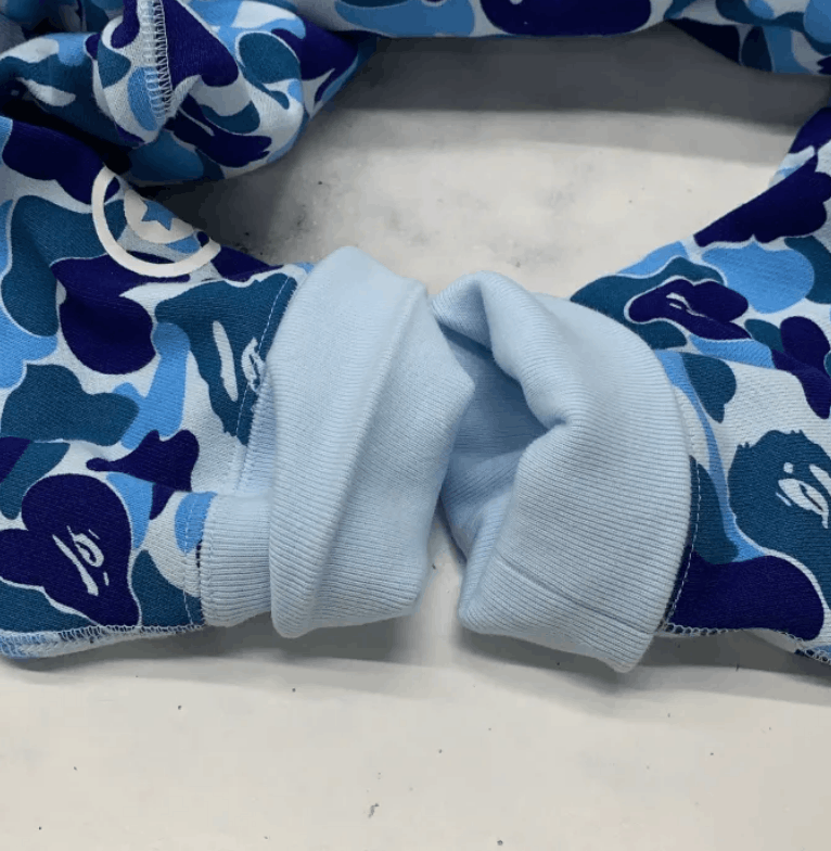 Bape BAPE Blue ABC Camo Shark Full Zip Hoodie Size US M / EU 48-50 / 2 - 4 Thumbnail