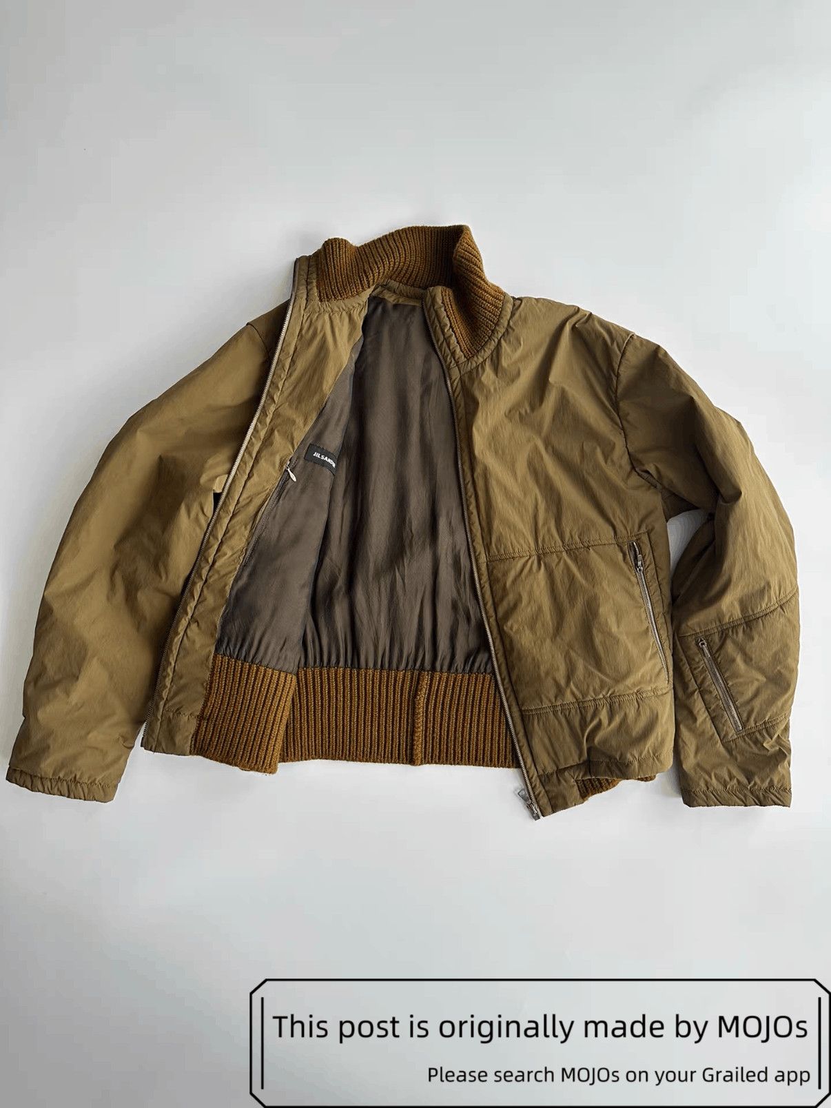Jil Sander by Raf Simons Padded Military Jacket mojos181912