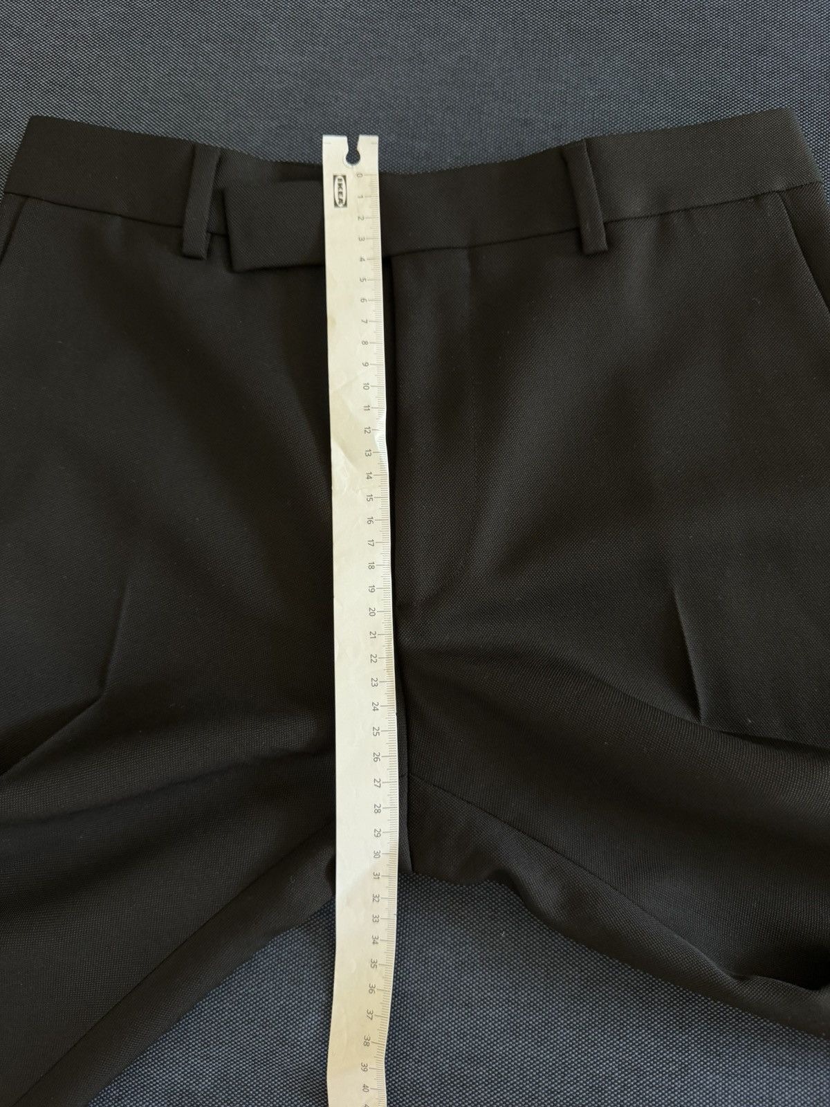Celine Classic Pants in Grain de Poudre Size 46 Size 46R - 10 Thumbnail