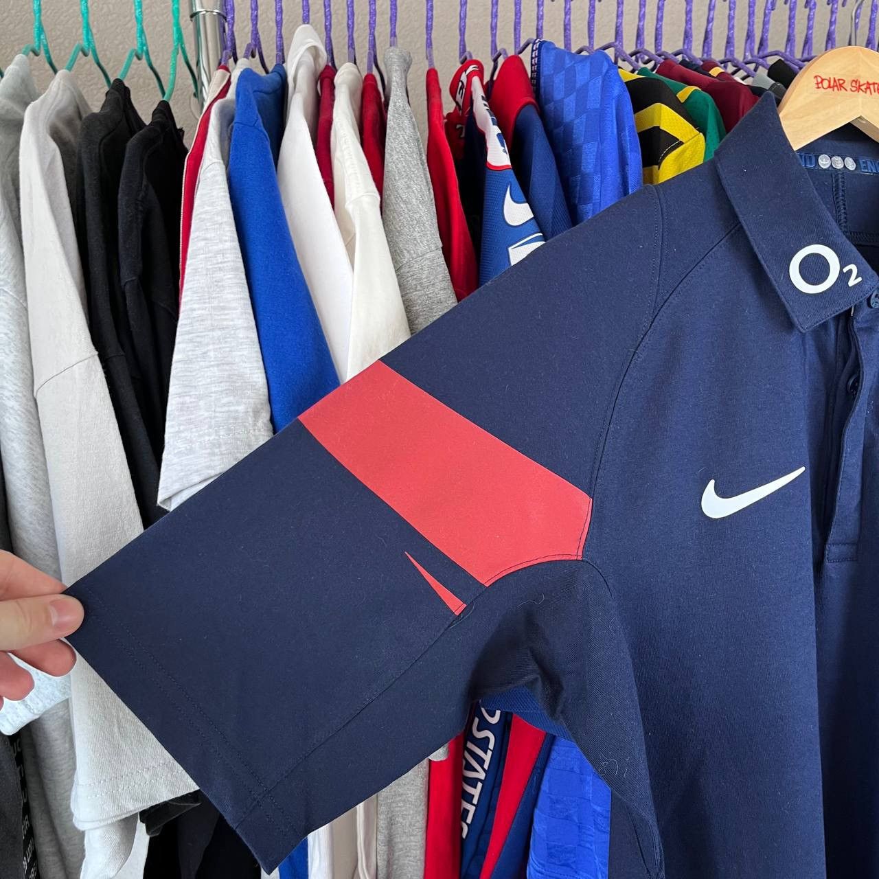 Other Vintage 00s Nike England Rugby Football Jersey Polo T Shirt Size US L / EU 52-54 / 3 - 7 Thumbnail