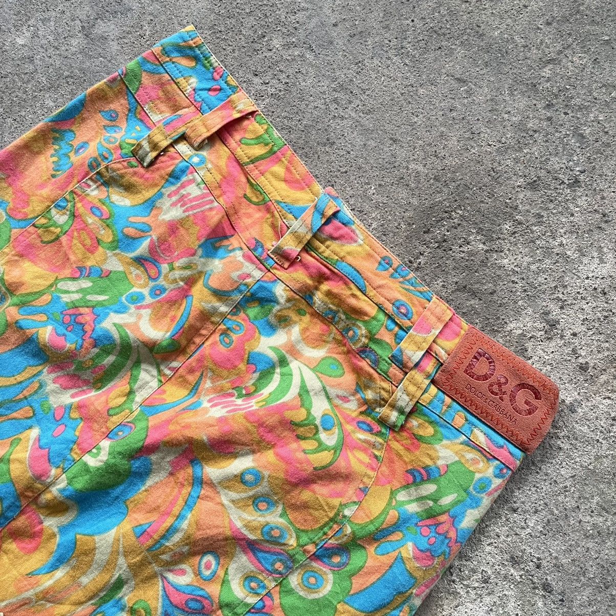 Dolce & Gabbana × Vintage Dolce & Gabbana Mini Skirt Size 29" - 7 Thumbnail