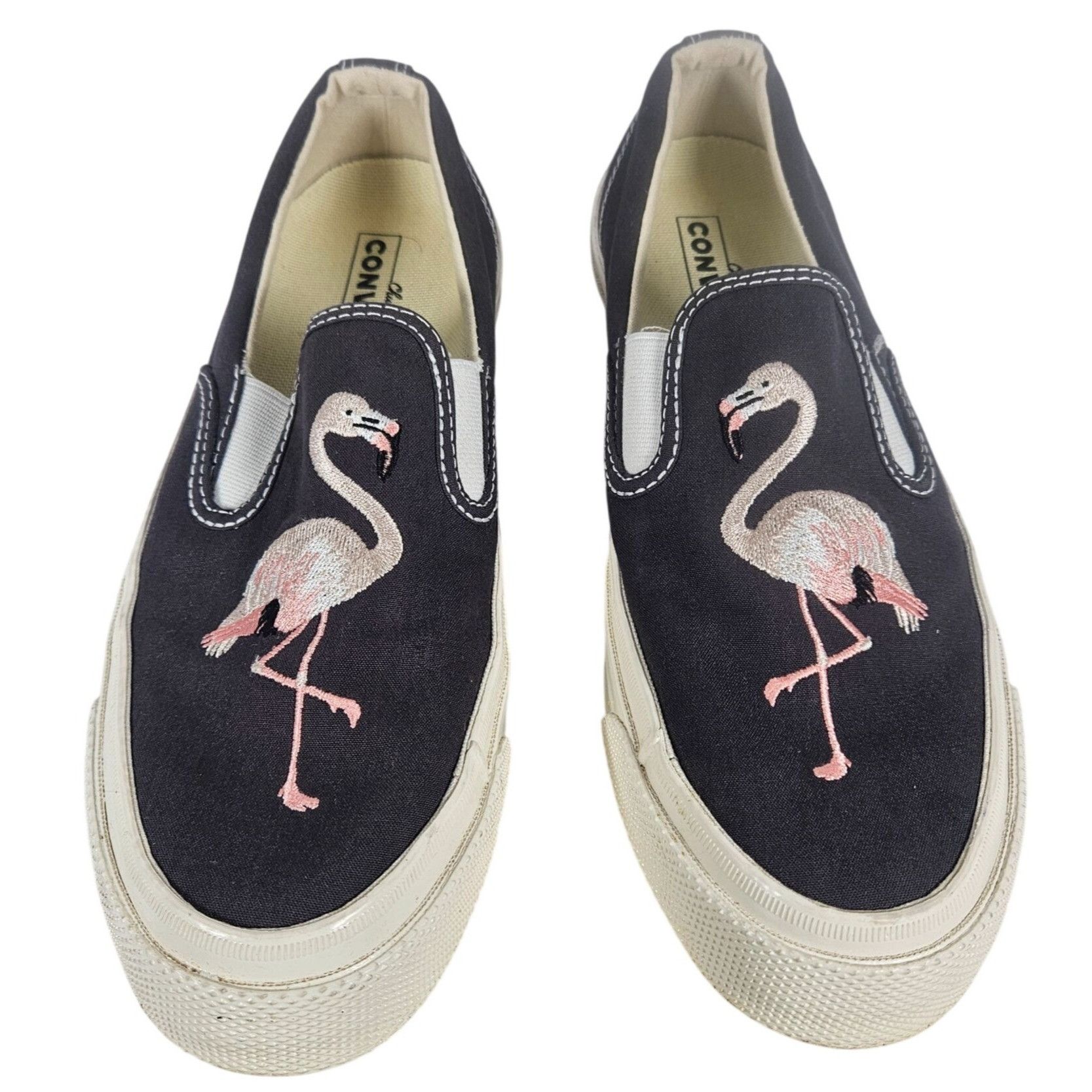 Converse Black Converse chuck Taylor Deck Star Women SlipOn Sneaker 8 Size US 8 / IT 38 - 2 Thumbnail