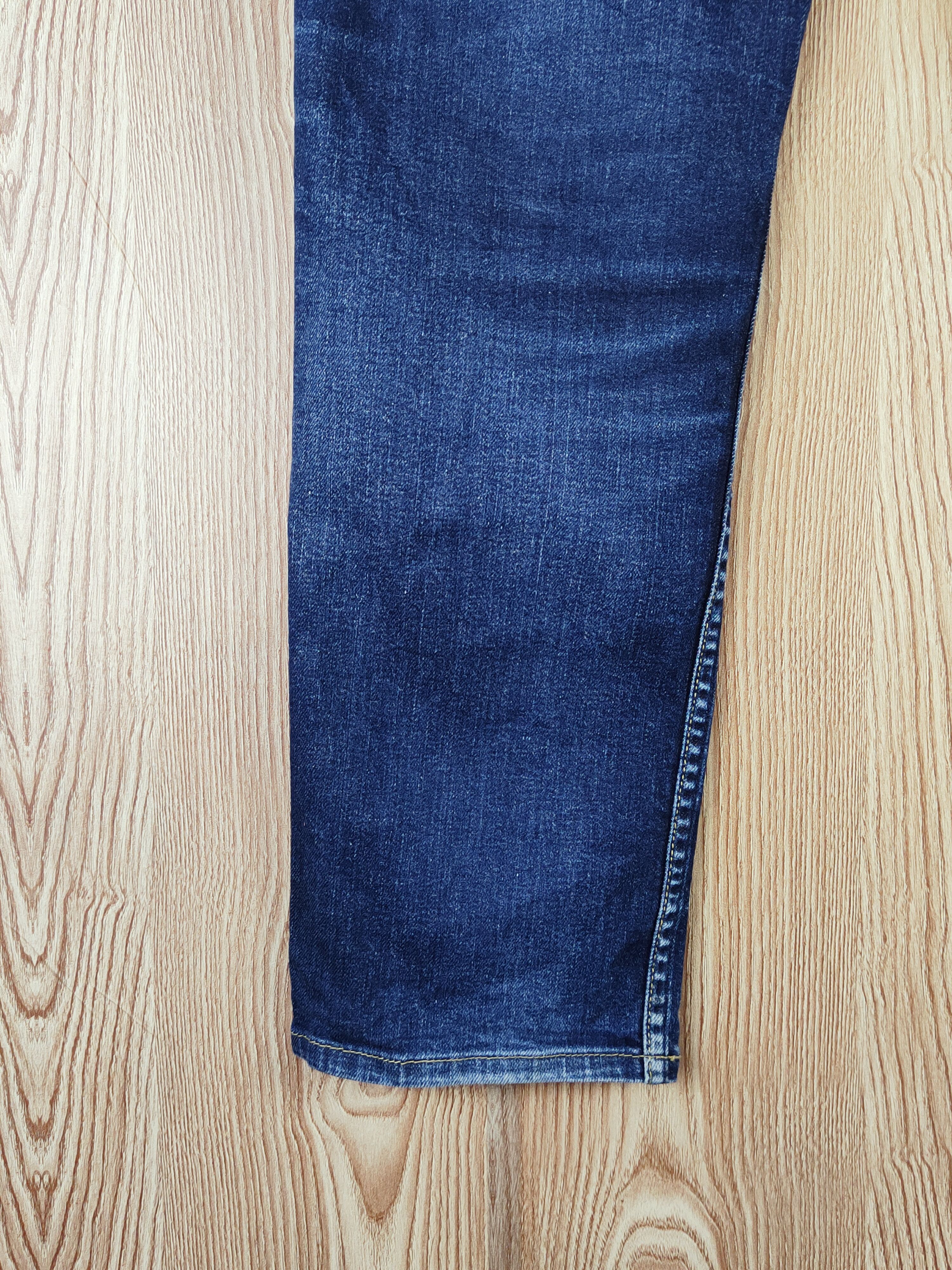 Japanese Brand Japanese Brand Dark Blue Distressed Ripped Jeans #S2692 Size US 34 / EU 50 - 10 Thumbnail