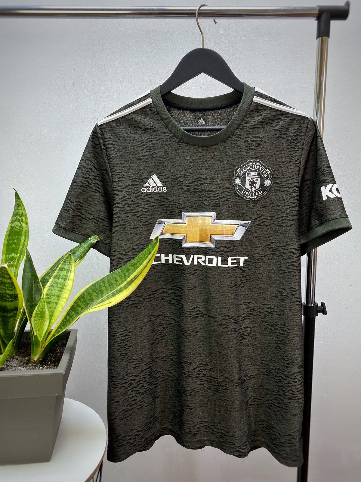 Adidas Adidas Manchester United 2020 2021 Away Soccer Jersey Third Size US L / EU 52-54 / 3 - 1 Thumbnail