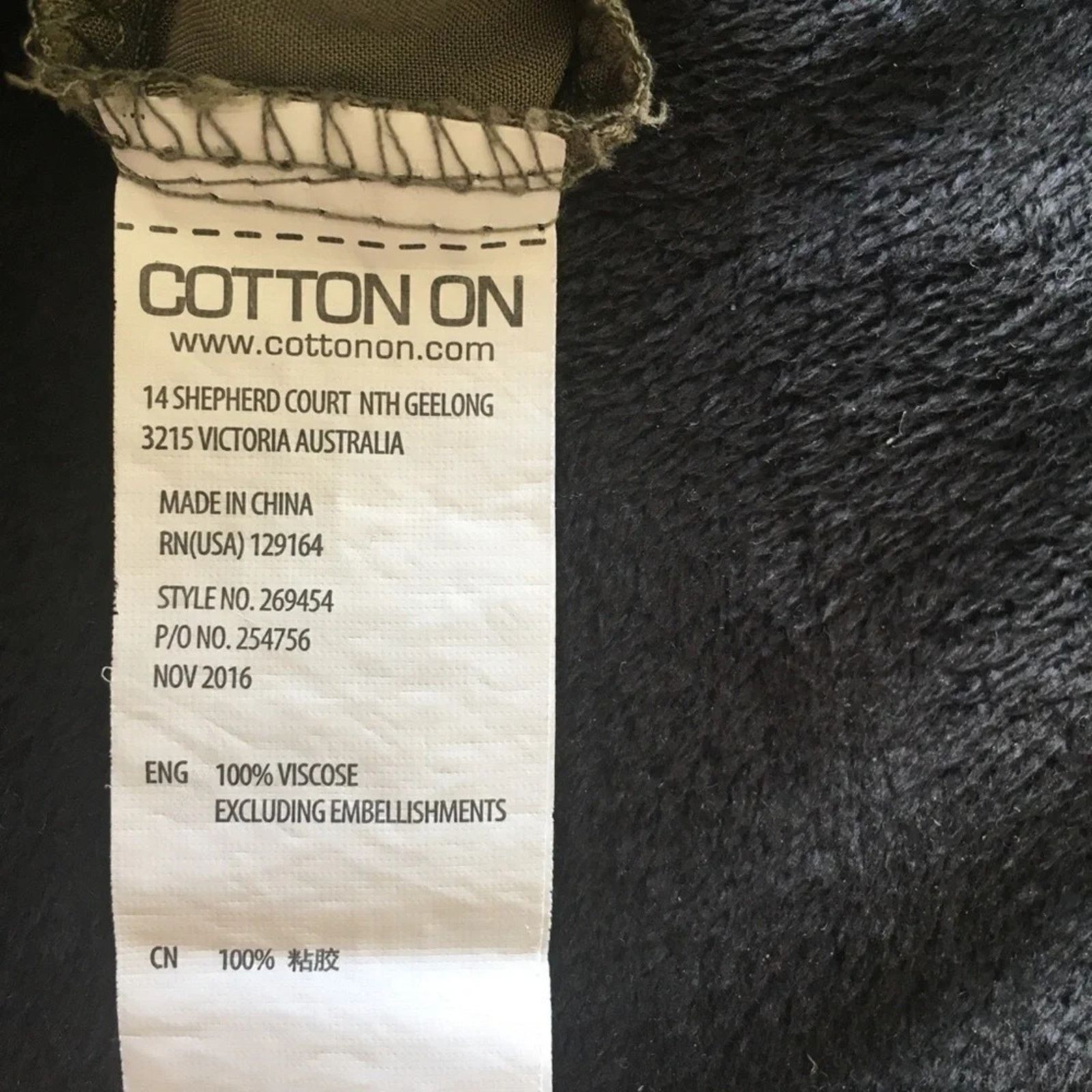Cotton On Cotton On 100% Viscose army green Romper, size Medium Size 30" / US 8 / IT 44 - 5 Thumbnail
