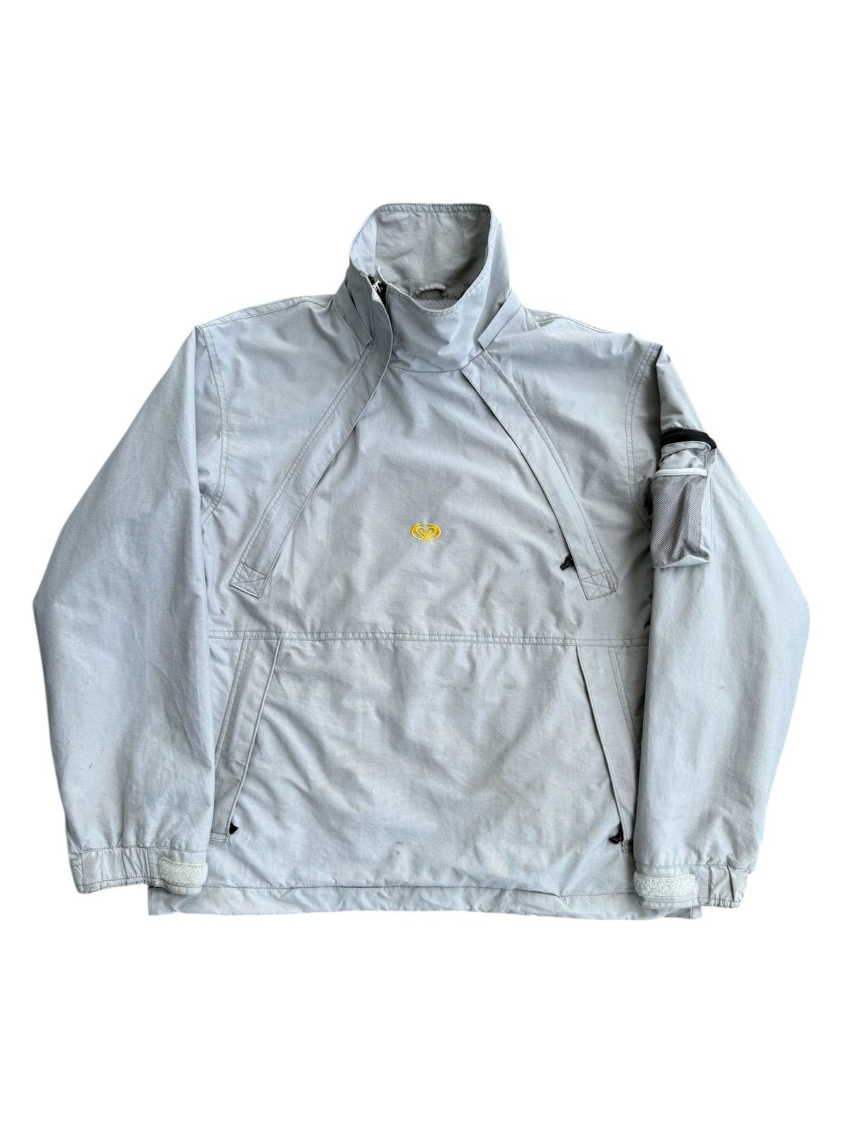 Quiksilver Rare Design! Vintage ROXY by QUIKSILVER Multizip Snow Jacket Size S / US 4 / IT 40 - 1 Thumbnail