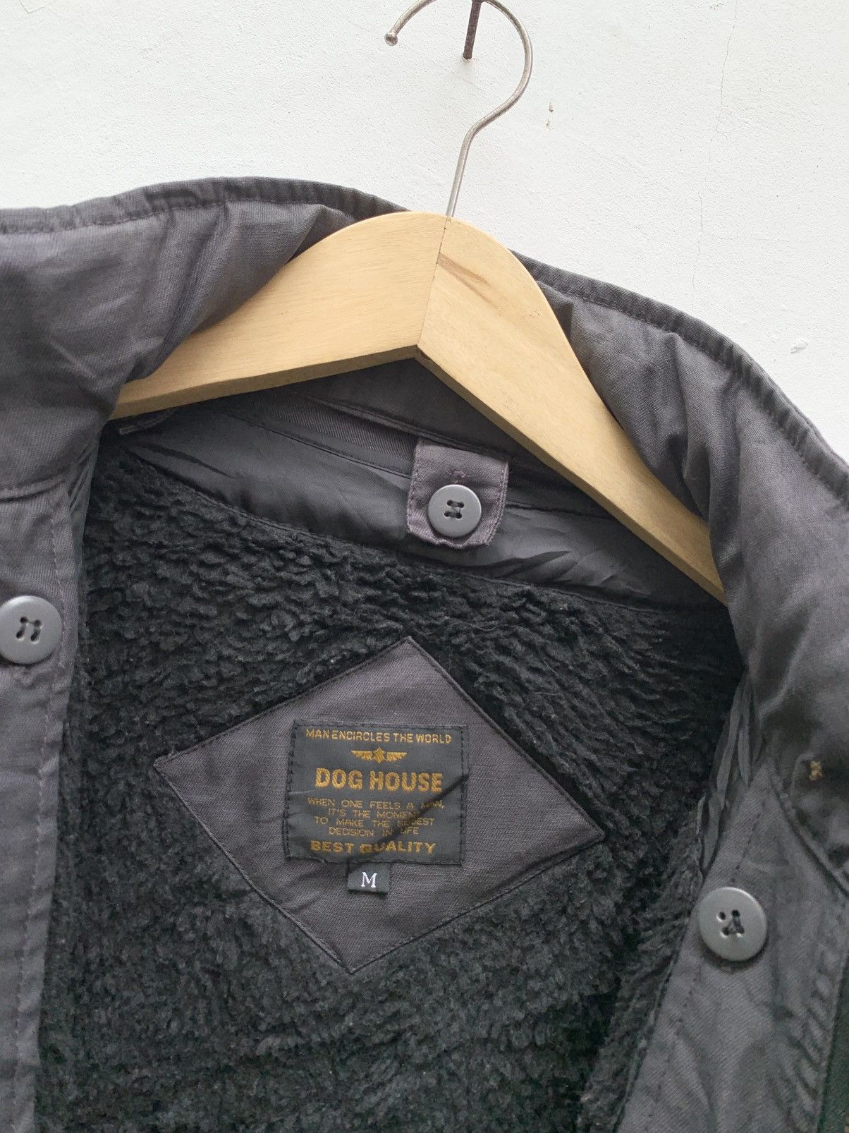 Alpha Industries Vintage dog house M65 sherpa lined jacket Size US M / EU 48-50 / 2 - 9 Thumbnail