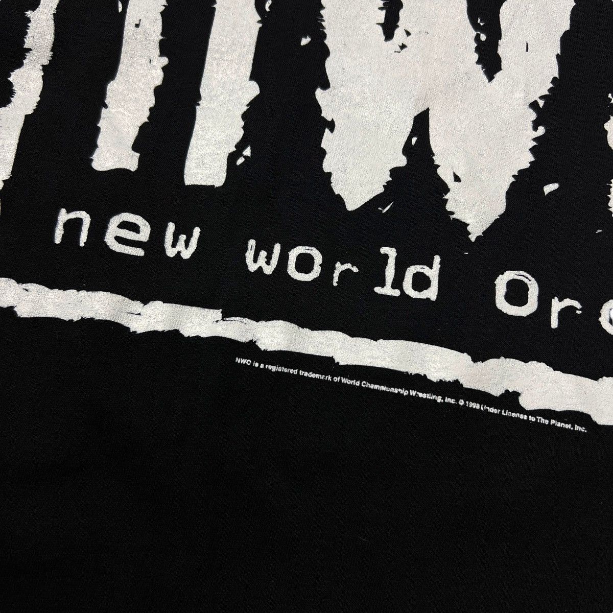 WWE New WCW 1998 NWO "NO MERCY" Size US XL / EU 56 / 4 - 4 Thumbnail