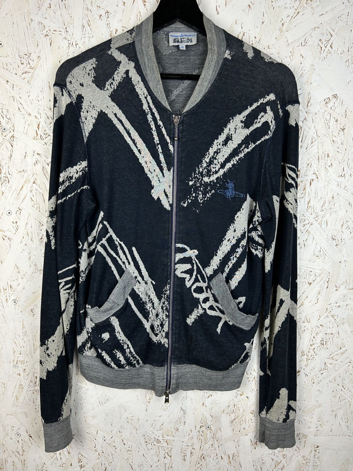 00s Vivienne Westwood Man 2008 Zippered Cotton Jacket ~S